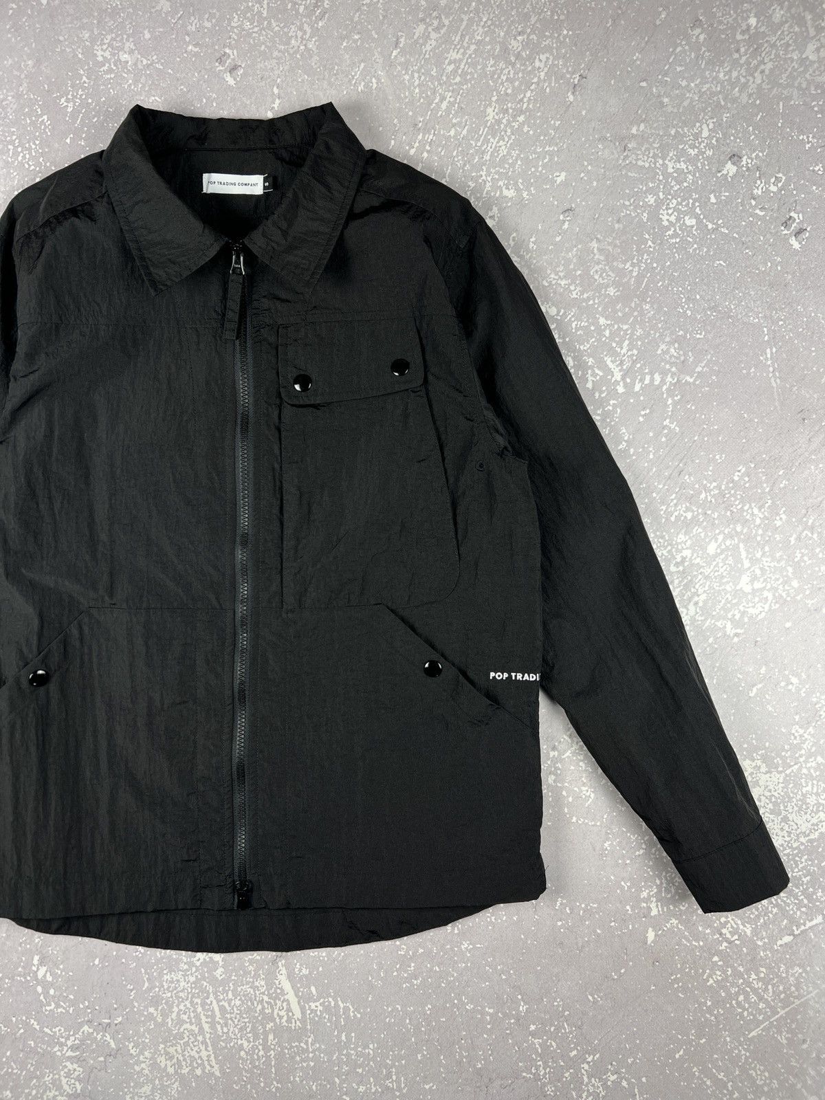 Pop Trading Company Pop Trading Company big Pocket Nylon Overshirt Jacket Tech Size US S / EU 44-46 / 1 - 5 Thumbnail