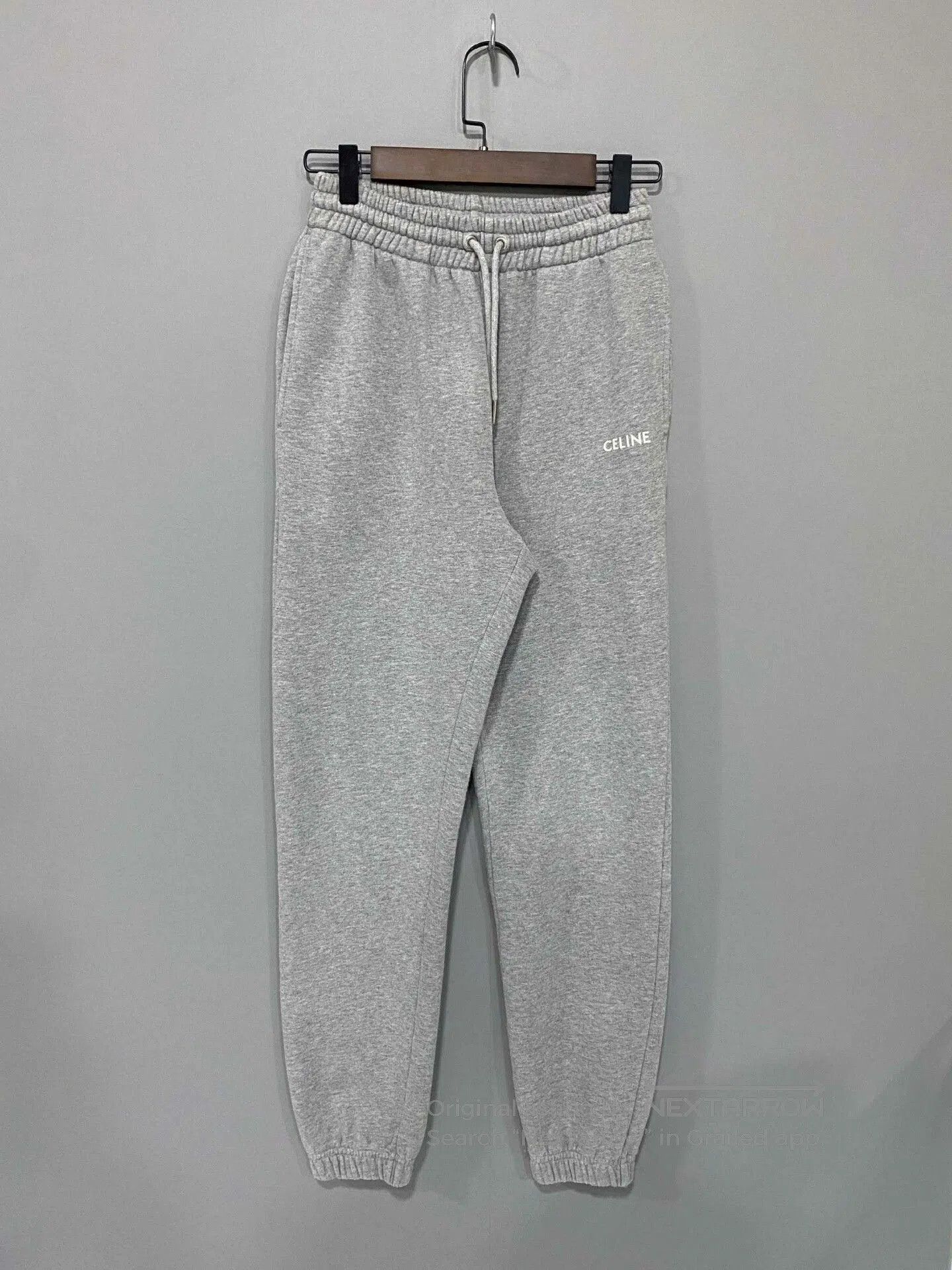Celine Gray Logo Track Pants Celine. Size 22" - 1 Thumbnail