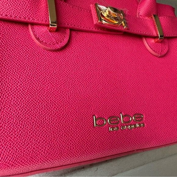 Bebe NWT BEBE EVIE SMALL SATCHEL ORCHID BAG Size ONE SIZE - 2 Thumbnail