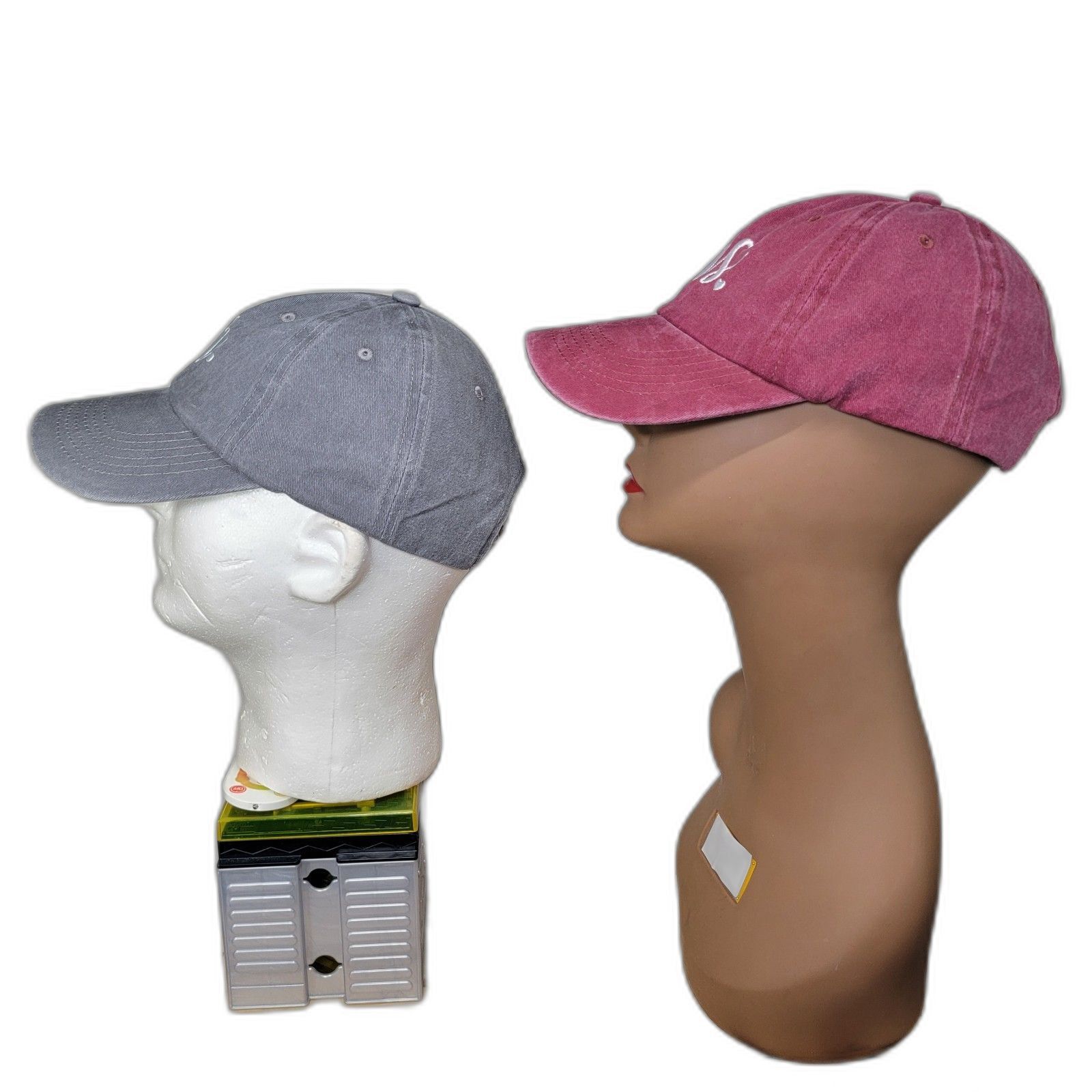 Other Set of 2 "Mr. & Mrs." Adjustable Ball Caps / Hats Size ONE SIZE - 2 Thumbnail