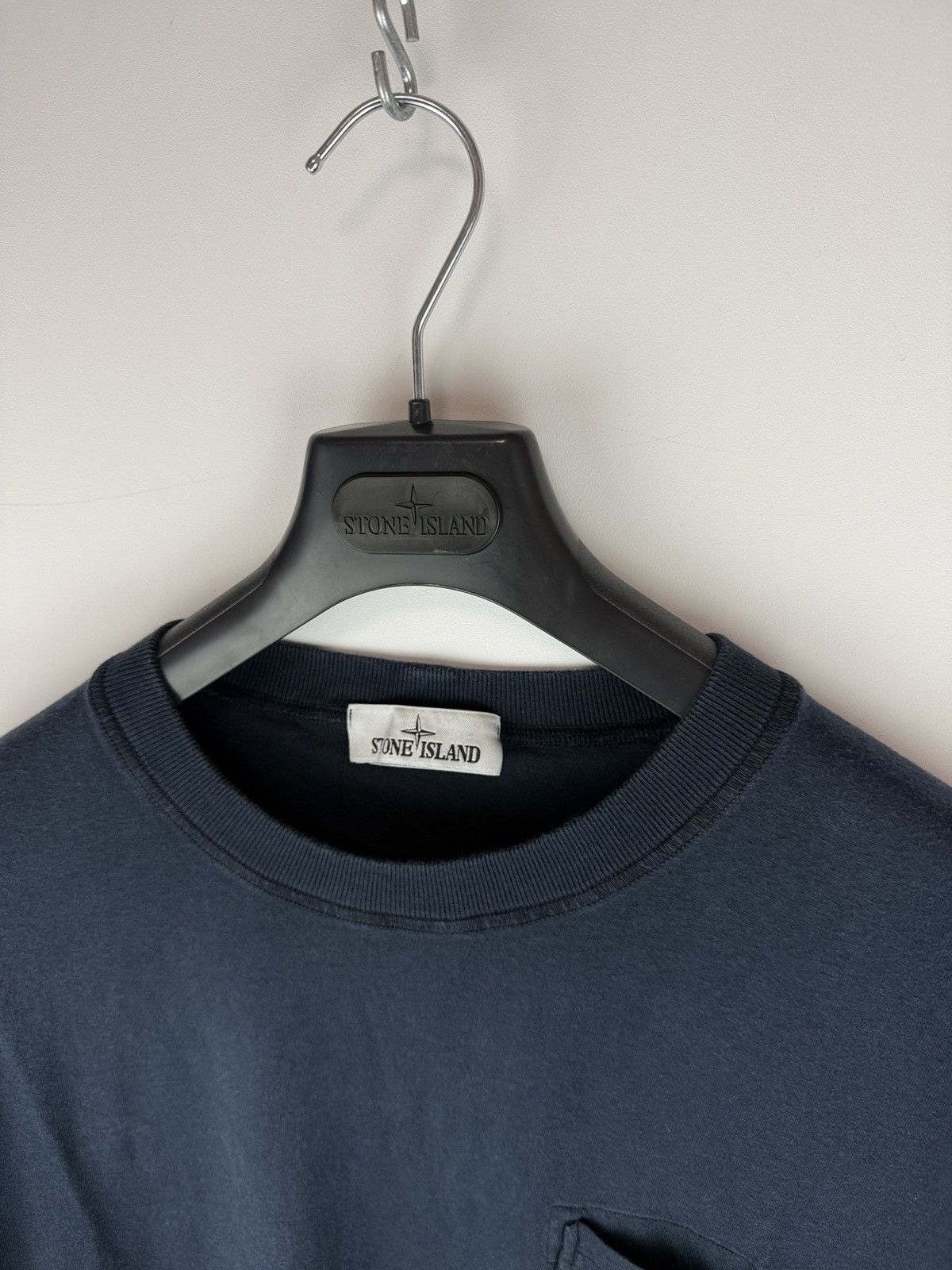Stone Island Blue Stone Island pocket chest t-shirt Size US XXL / EU 58 / 5 - 4 Thumbnail