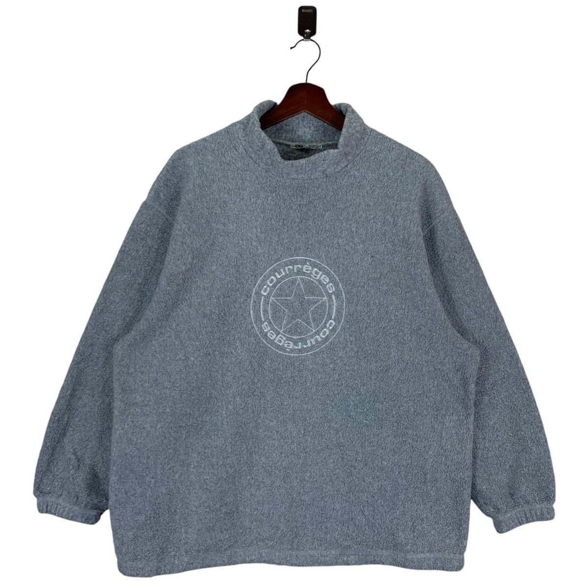 Courreges VINTAGE COURREGES FLEECE SWEATER Size US M / EU 48-50 / 2 - 1 Thumbnail