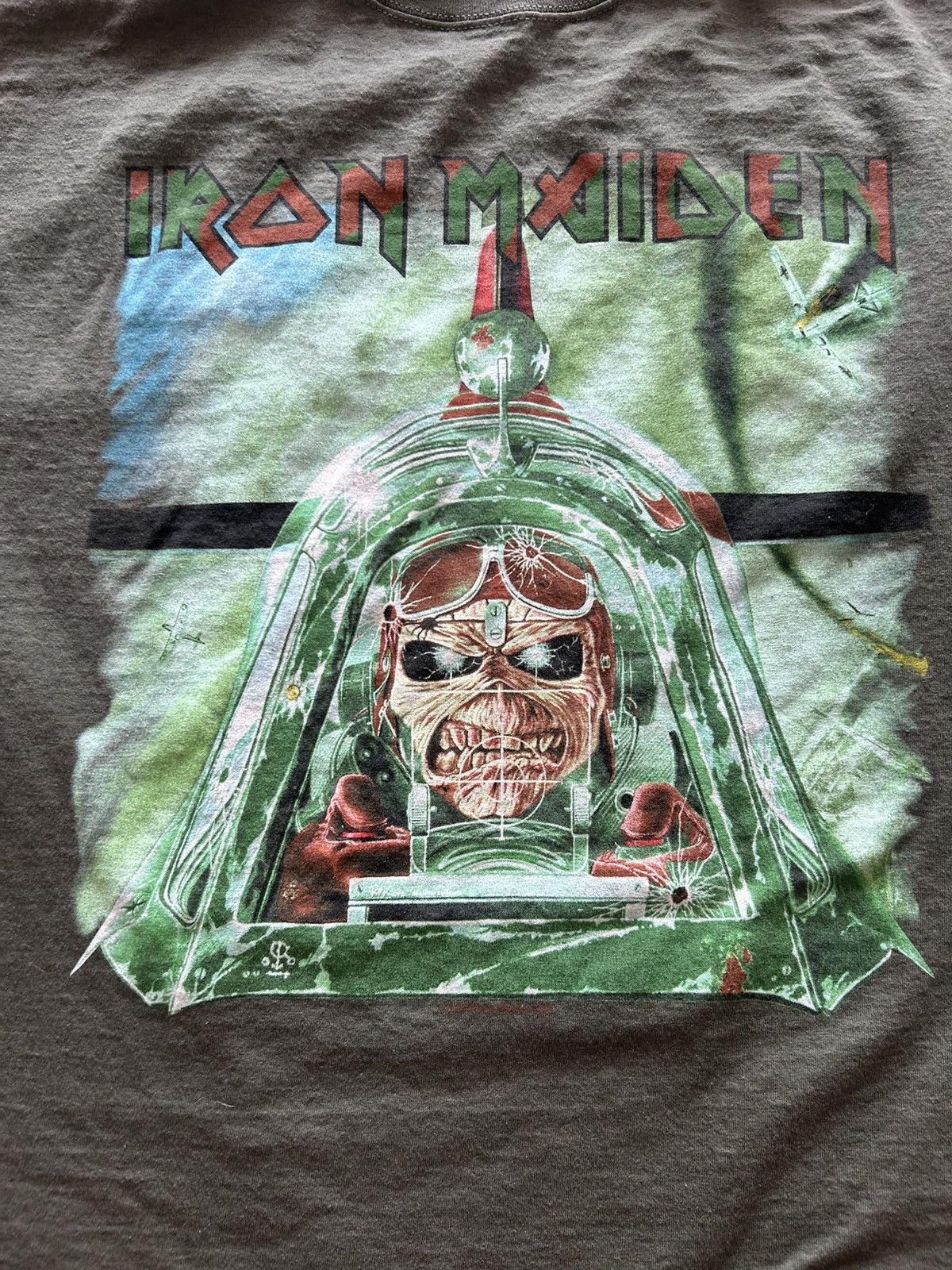 Iron Maiden Iron Maiden Tour tee vintage Rock Band Size US XL / EU 56 / 4 - 3 Thumbnail