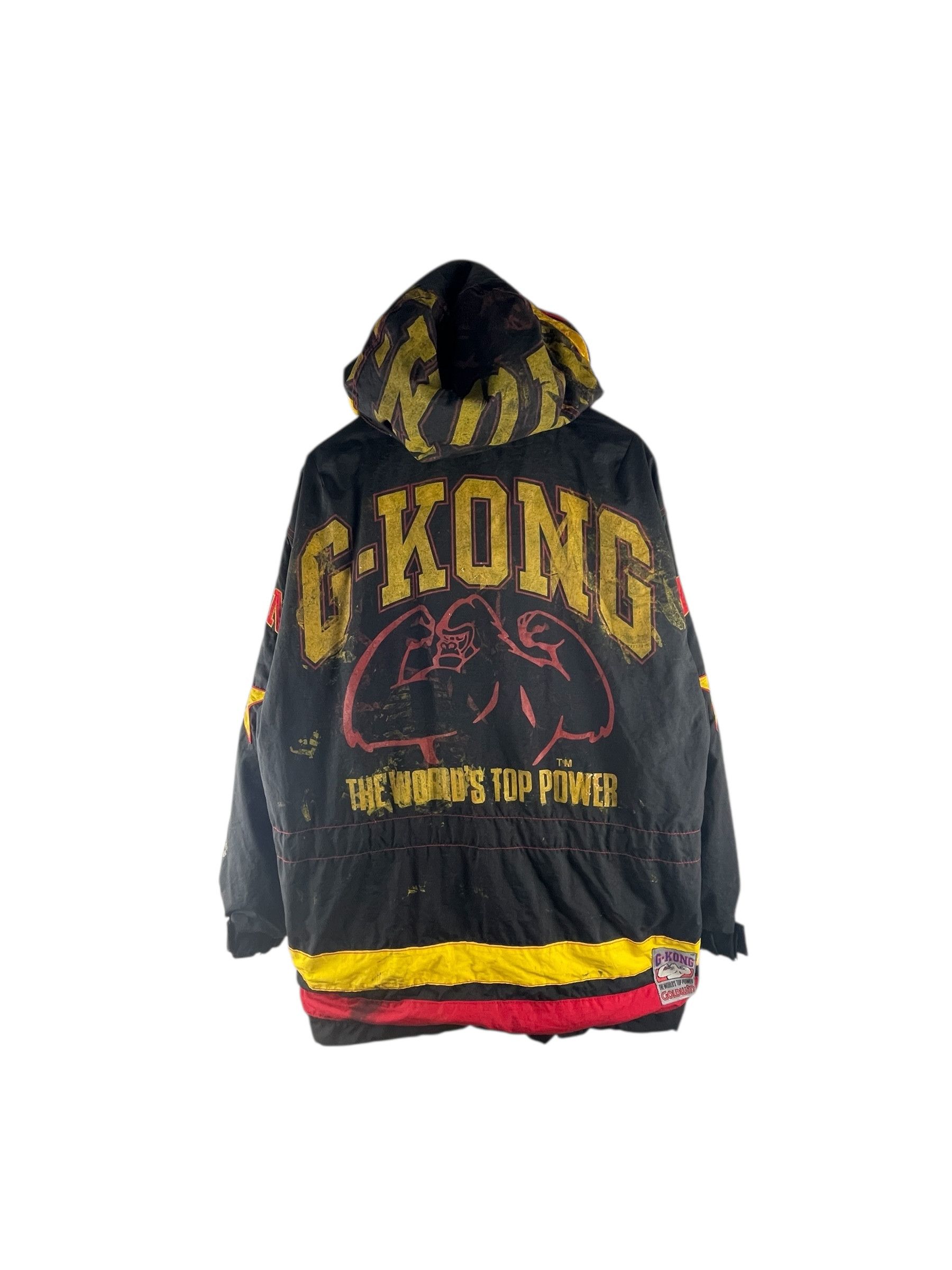Goldwin Vintage G Kong by Goldwin Ski Hooded Jacket Size US L / EU 52-54 / 3 - 1 Thumbnail