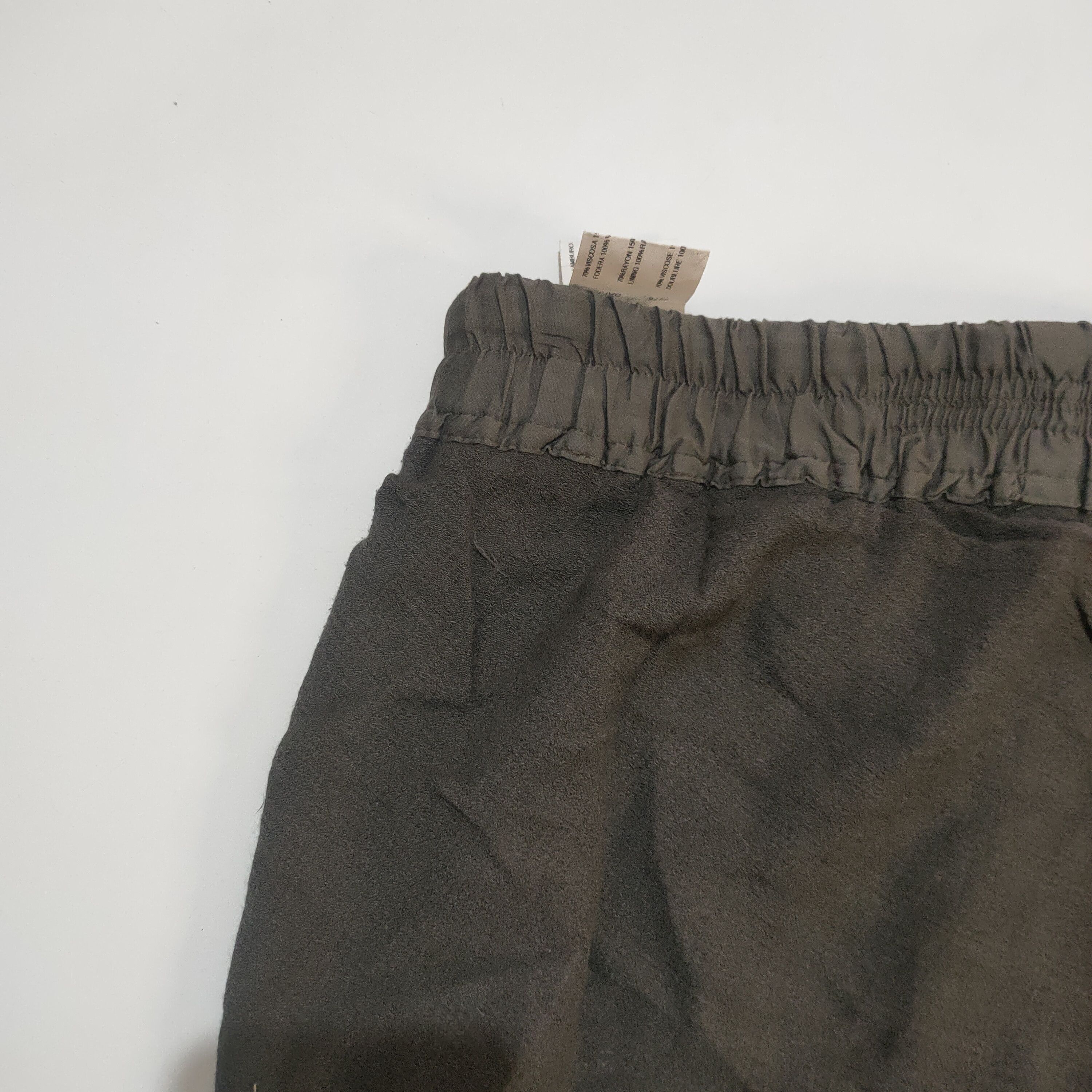 Rick Owens Rick Owens Cyclops S/S16 Drawstring Shorts in Beige Satin Size US 26 / EU 42 - 12 Thumbnail