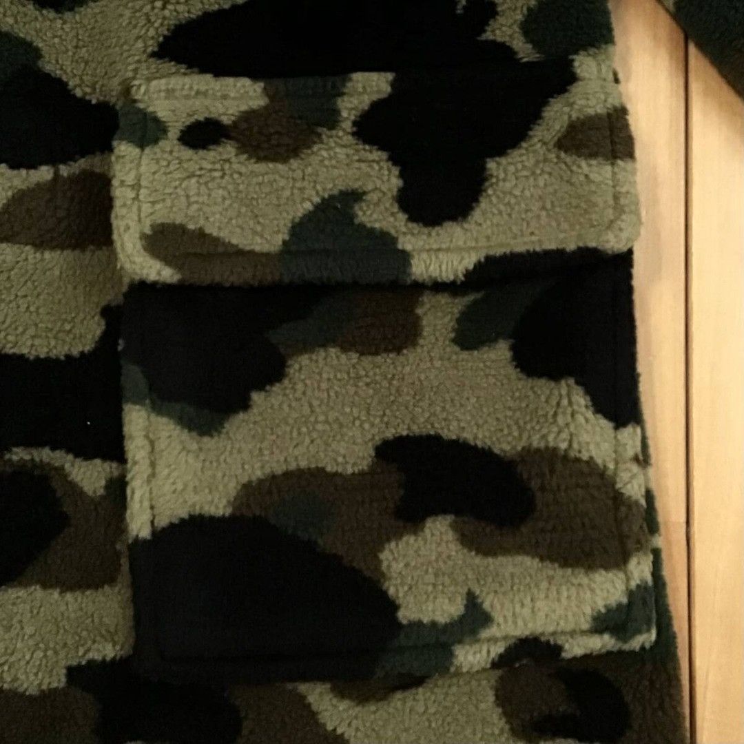 Bape × Nigo 🔥Vintage🔥 BAPE camo Boa duffle coat a bathing ape NIGO Size US S / EU 44-46 / 1 - 6 Thumbnail