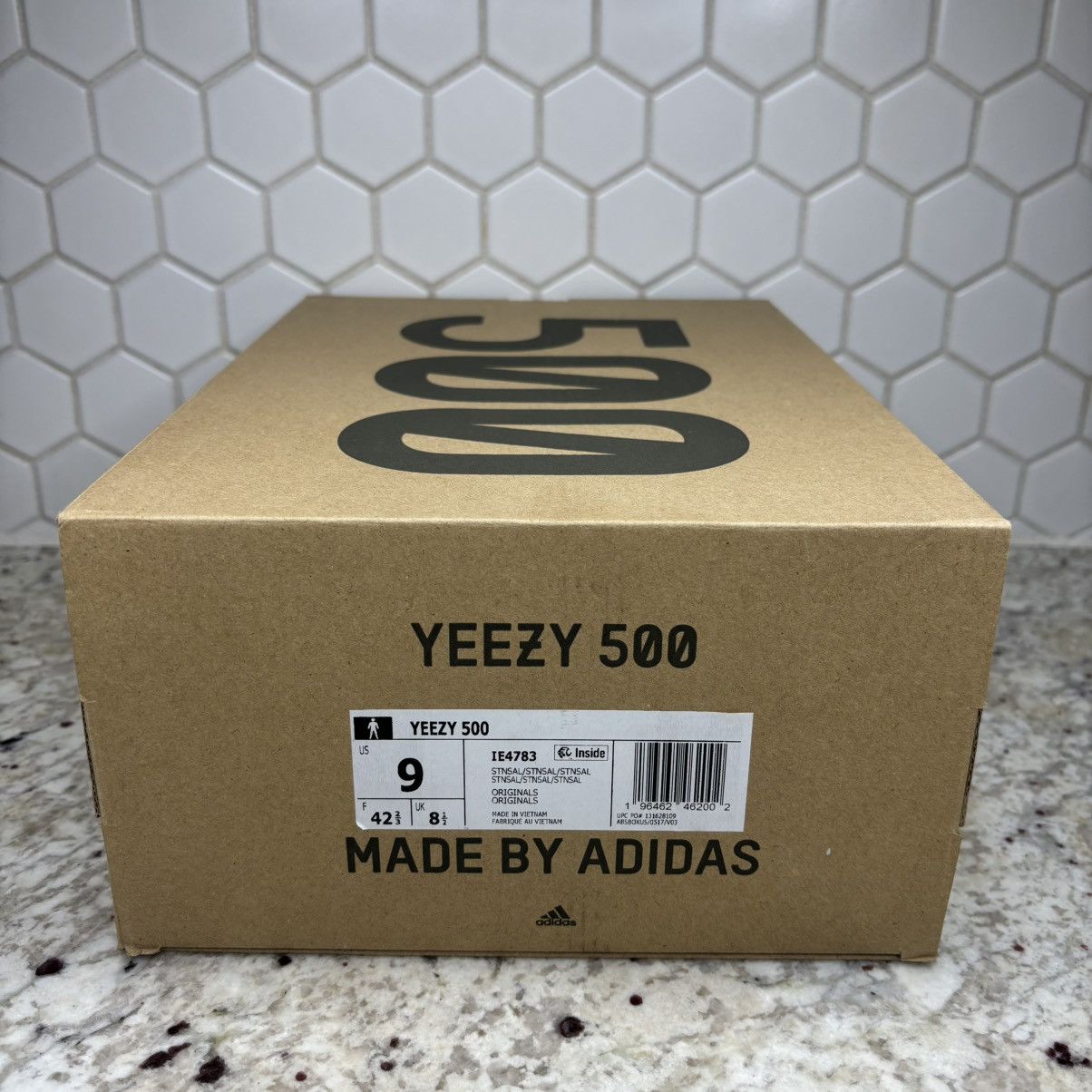 Adidas × Kanye West Size 9 - Adidas Yeezy 500 Stone Salt CLEAN W/Box Size US 9 / EU 42 - 13 Thumbnail