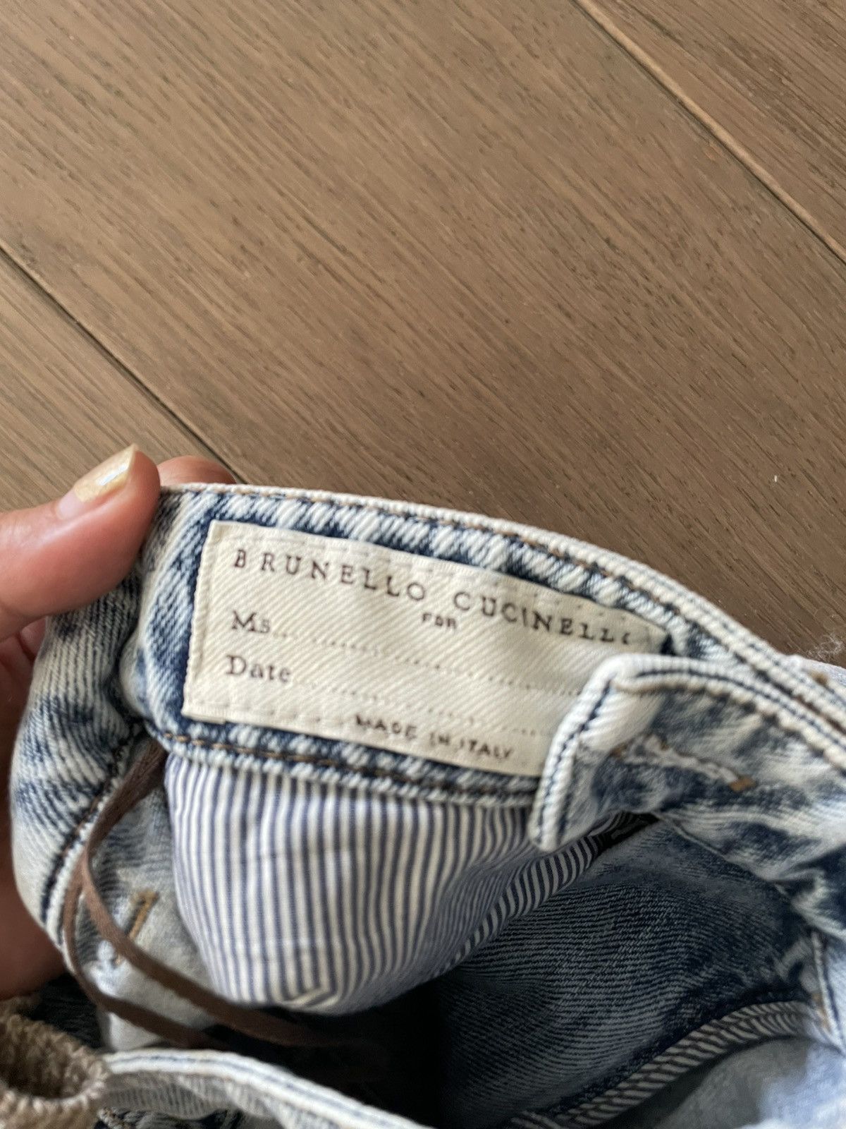 Brunello Cucinelli The relaxed jean low slung Size 25" / US 0 / IT 36 - 3 Thumbnail