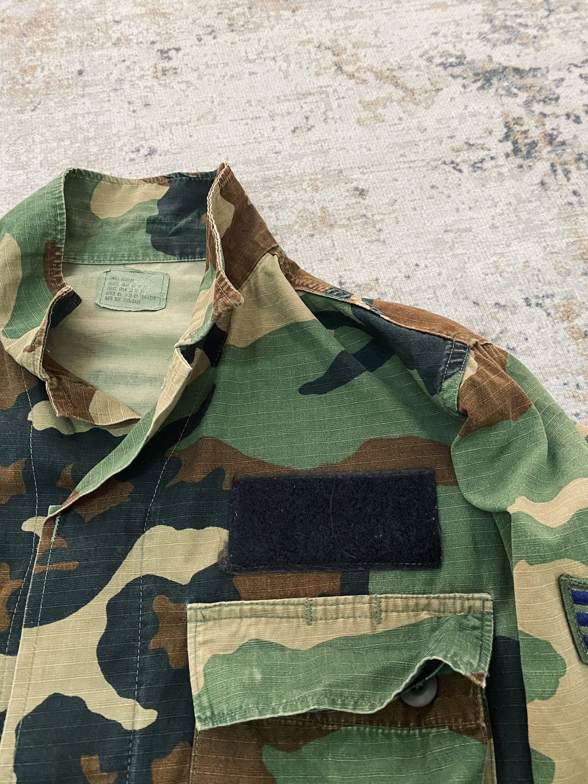 Other US Military Coat Hot Weather Woodland Camo Pattern Size US M / EU 48-50 / 2 - 4 Thumbnail