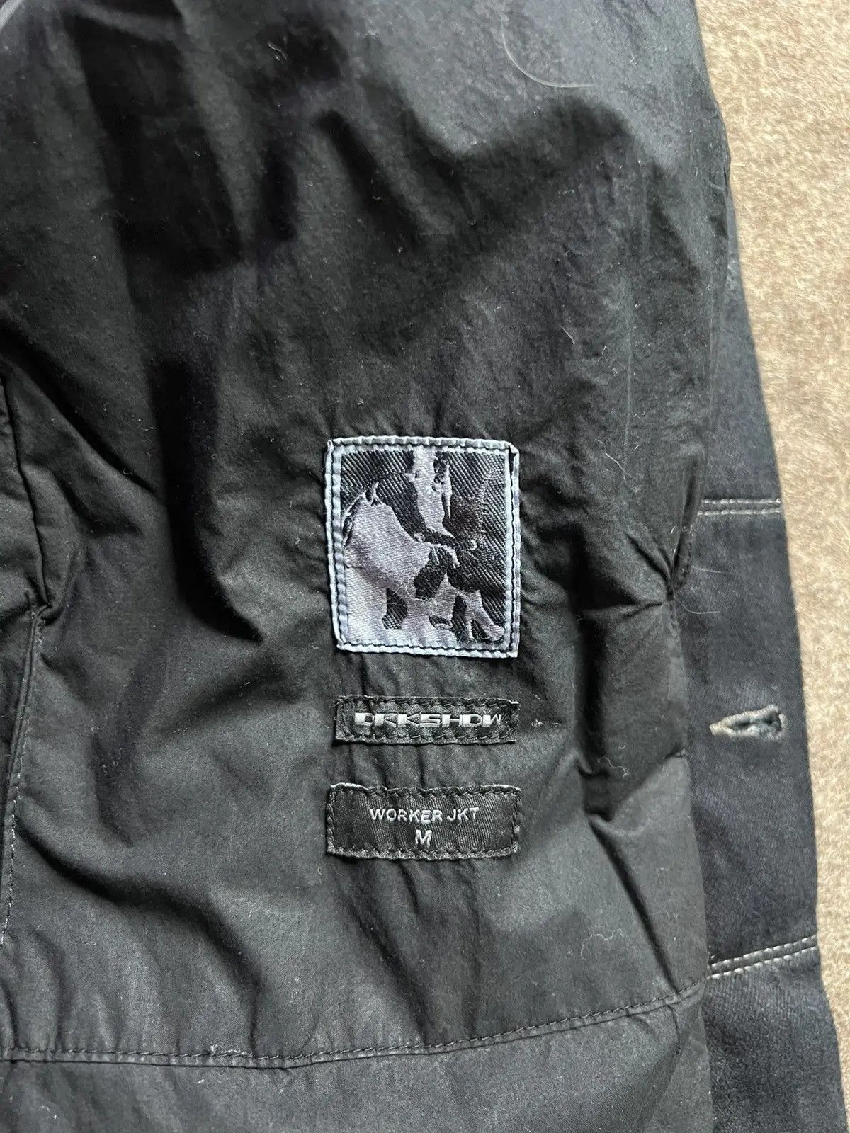 Rick Owens Archive waxed denim jacket Size US S / EU 44-46 / 1 - 4 Thumbnail