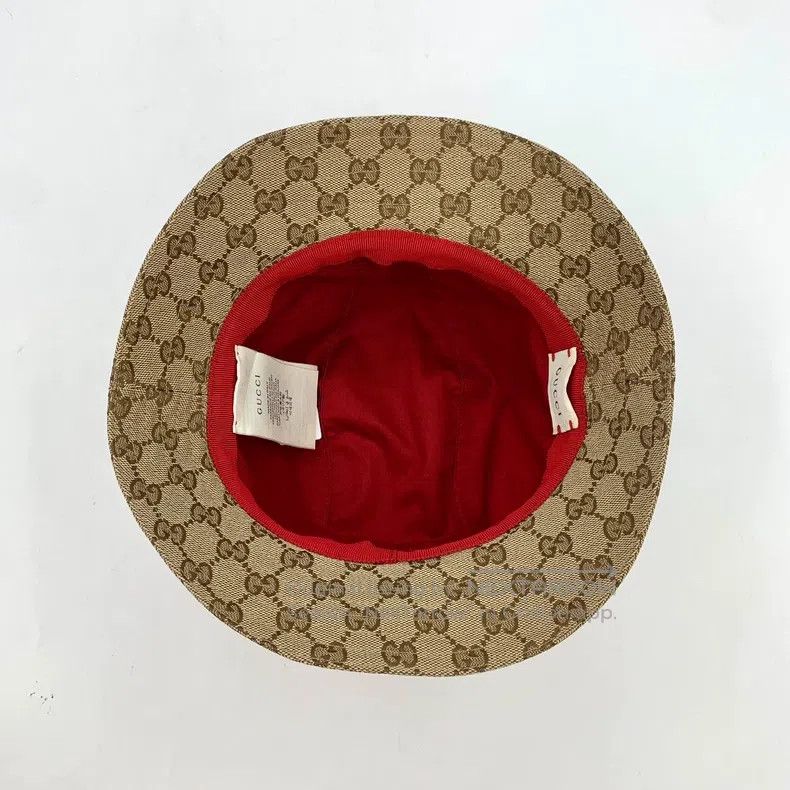 Gucci Gucci SizeL Brown logo jacquard full-print cotton casual fi Size ONE SIZE - 6 Thumbnail