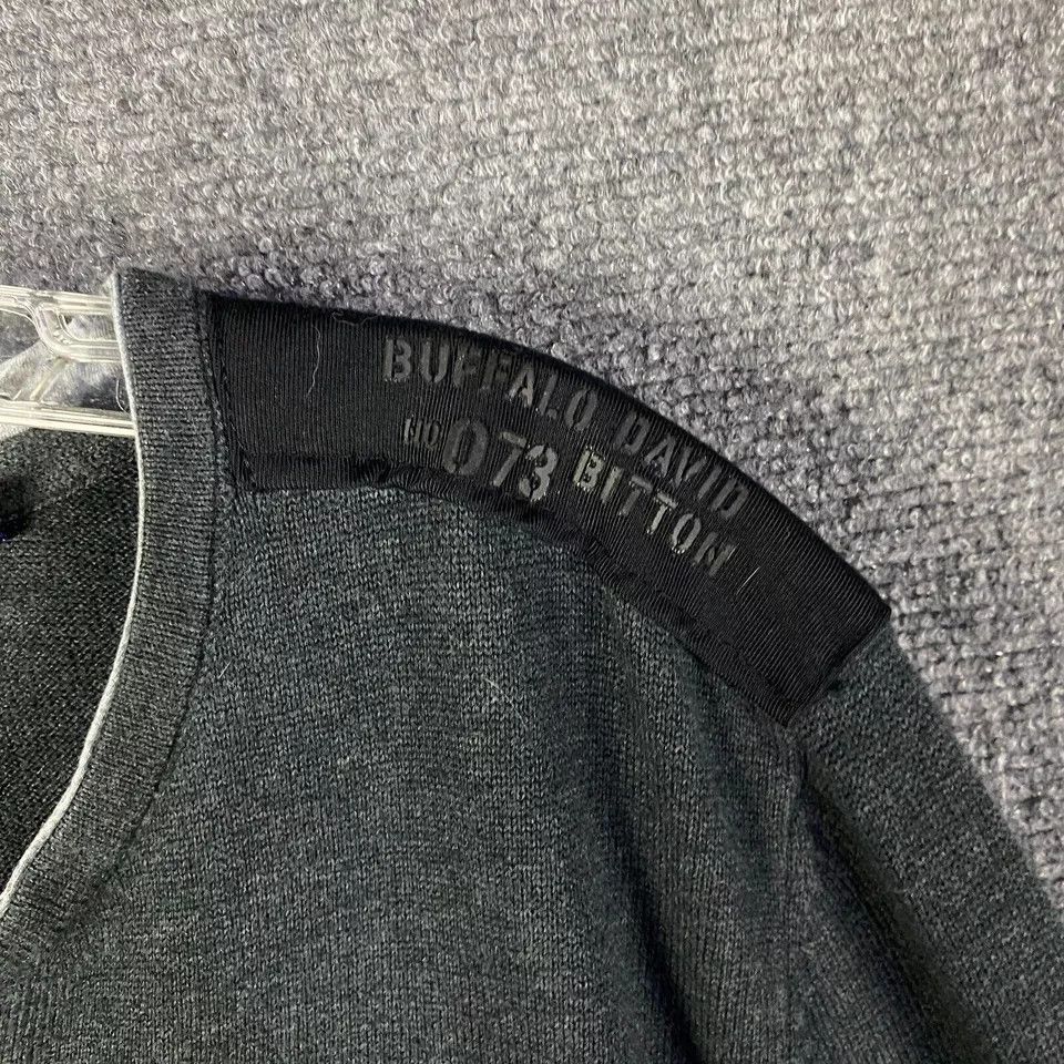 Buffalo David Bitton Buffalo David Bitton Sweater Men's Large Striped Pullover Size US L / EU 52-54 / 3 - 2 Thumbnail
