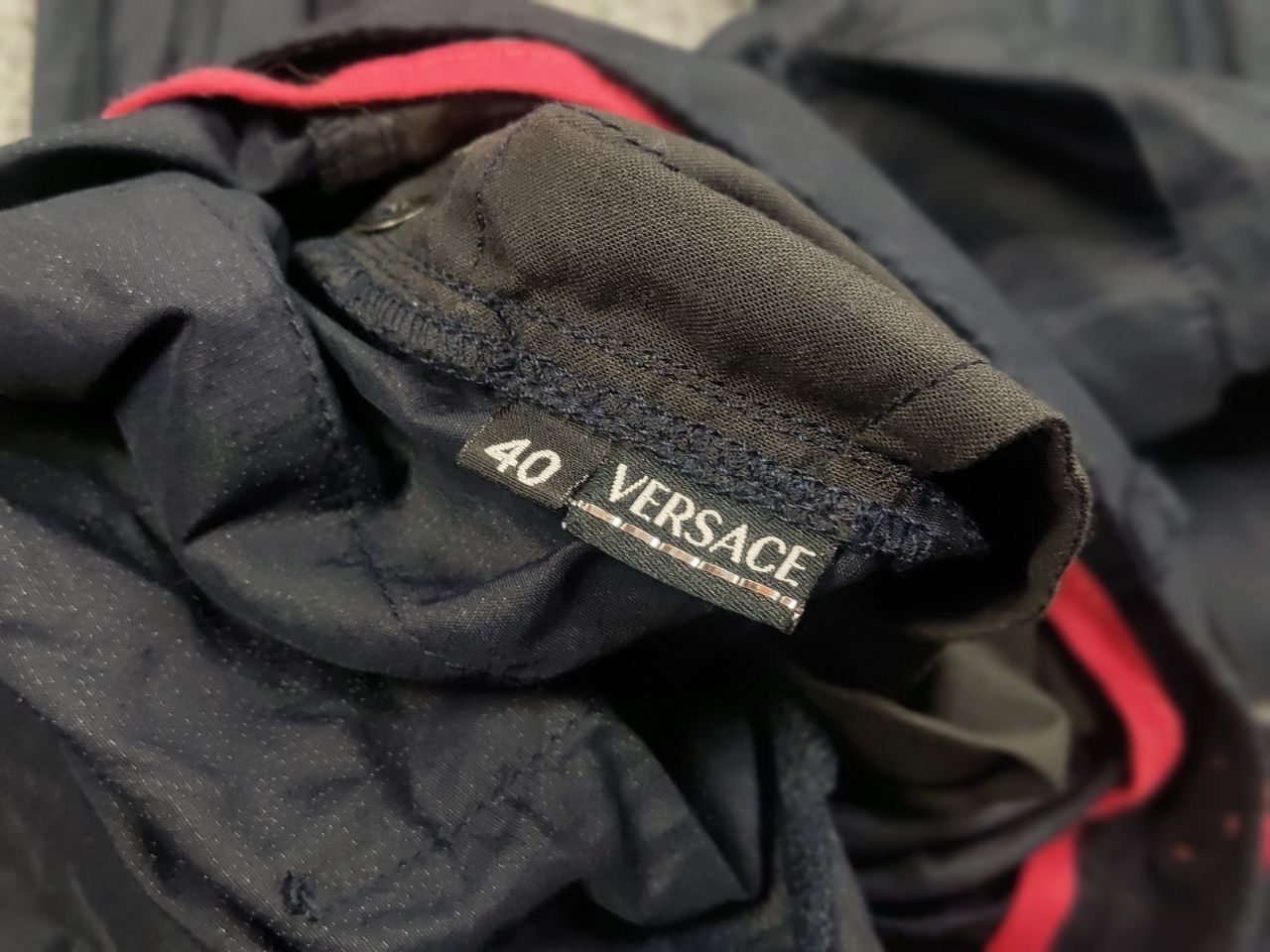Versace Vintage 90's Versace Sport Jacket x Cargo Pants Nylon Blend Size S / US 4 / IT 40 - 13 Thumbnail