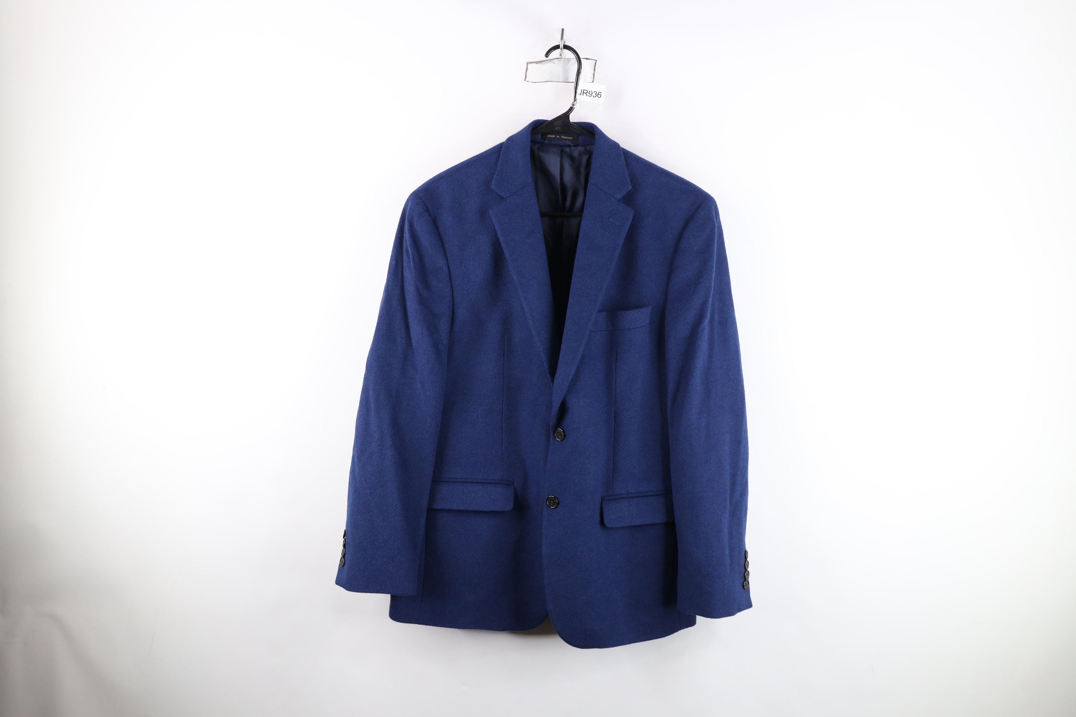 Ralph Lauren Ralph Lauren Silk Cashmere Suit Coat Blazer Jacket Blue Size US XL / EU 56 / 4 - 1 Thumbnail