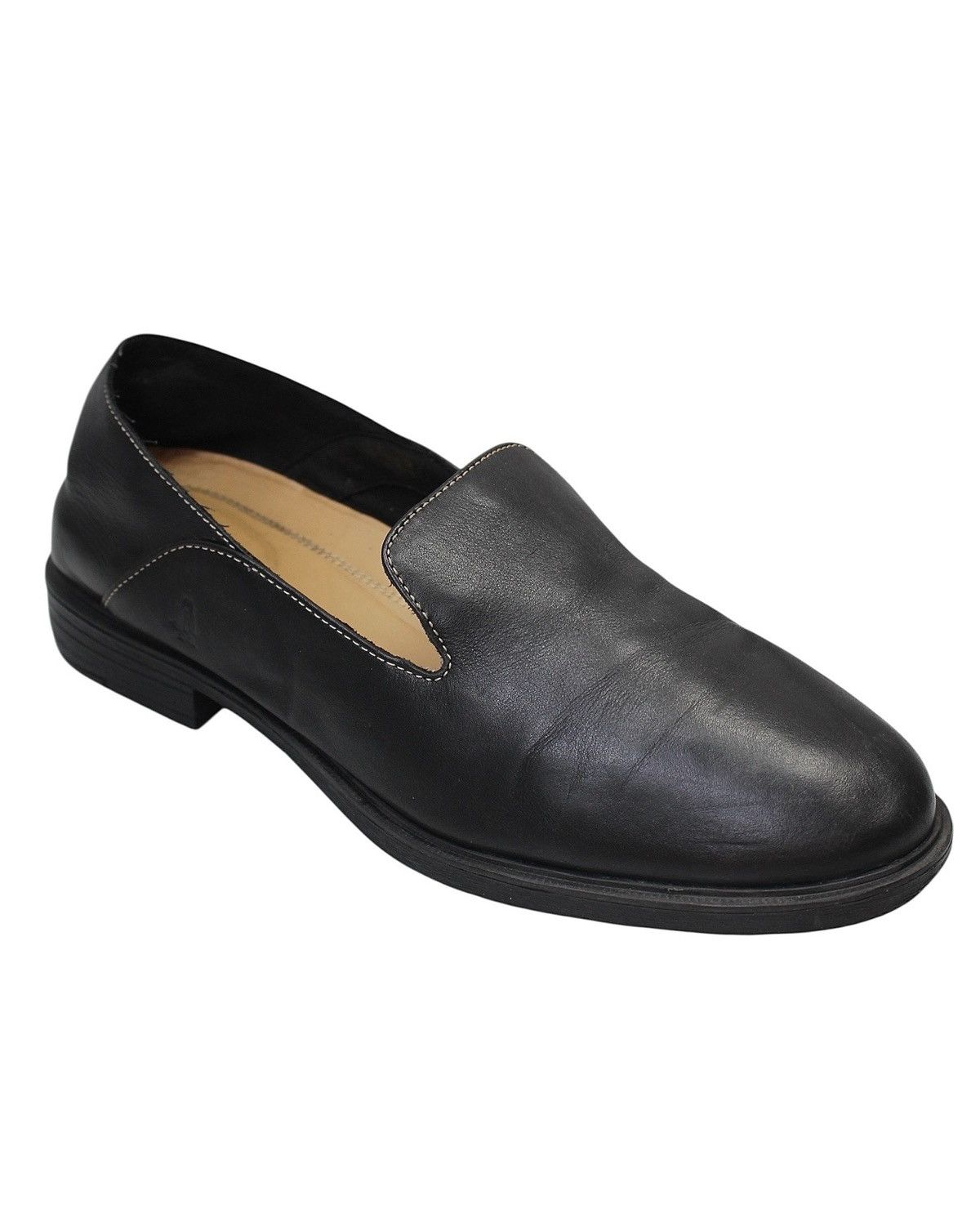 Japanese Brand 2000S HUSH PUPPIES COLLAPSIBLE BLACK LEATHER LOAFERS Size US 9.5 / EU 42-43 - 5 Thumbnail