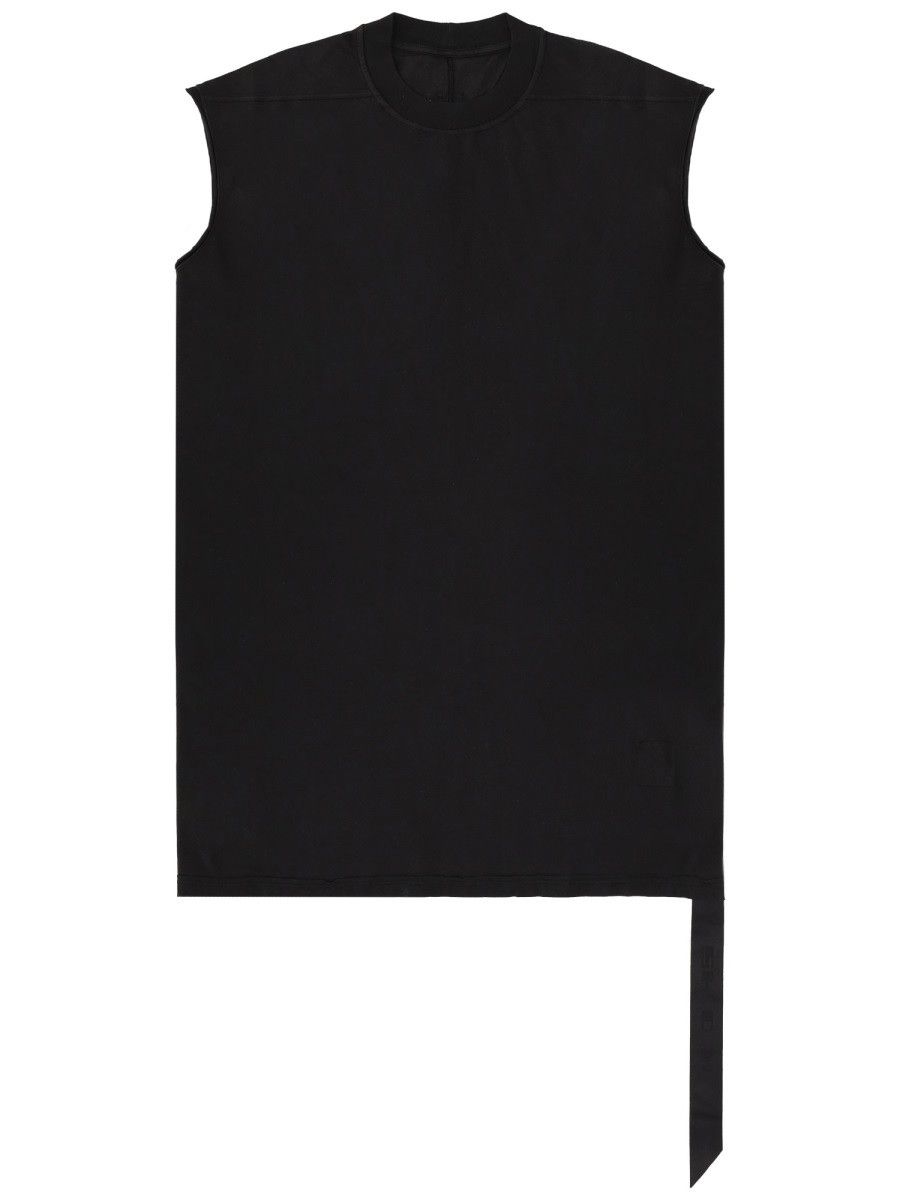 Rick Owens Drkshdw RICK OWENS DRKSHDW "TARP-T" T-SHIRT - BLACK Size US M / EU 48-50 / 2 - 1 Thumbnail