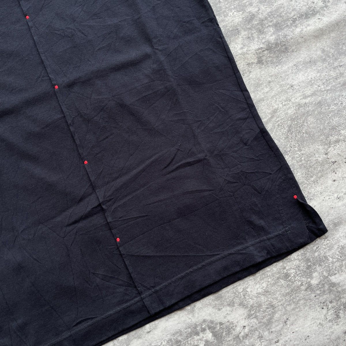Issey Miyake Issey Miyake - Red Stitch Tshirt Size US L / EU 52-54 / 3 - 8 Thumbnail