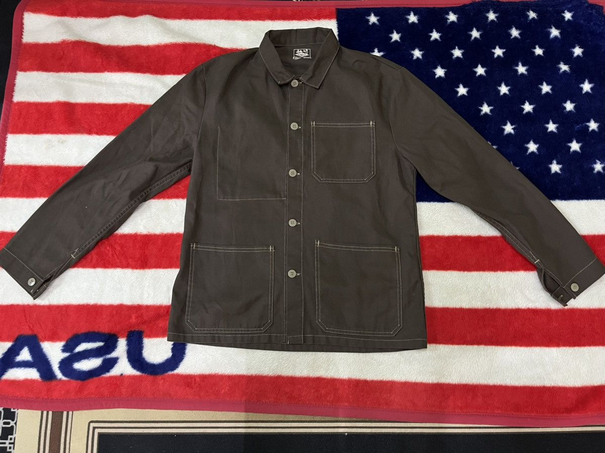 Designer × Japanese Brand Junmen E Dupont Le Mineur M Size Button Chore Jacket Size US M / EU 48-50 / 2 - 3 Thumbnail