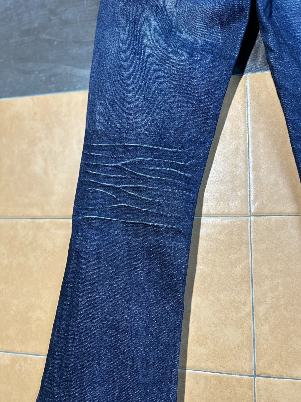 Japanese Brand Flared Jeans Distressed Jeans Size US 27 - 11 Thumbnail