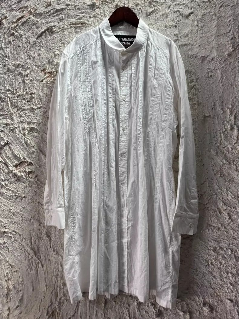 Yohji Yamamoto Yohji Yamamoto White Shirt Size US L / EU 52-54 / 3 - 2 Thumbnail