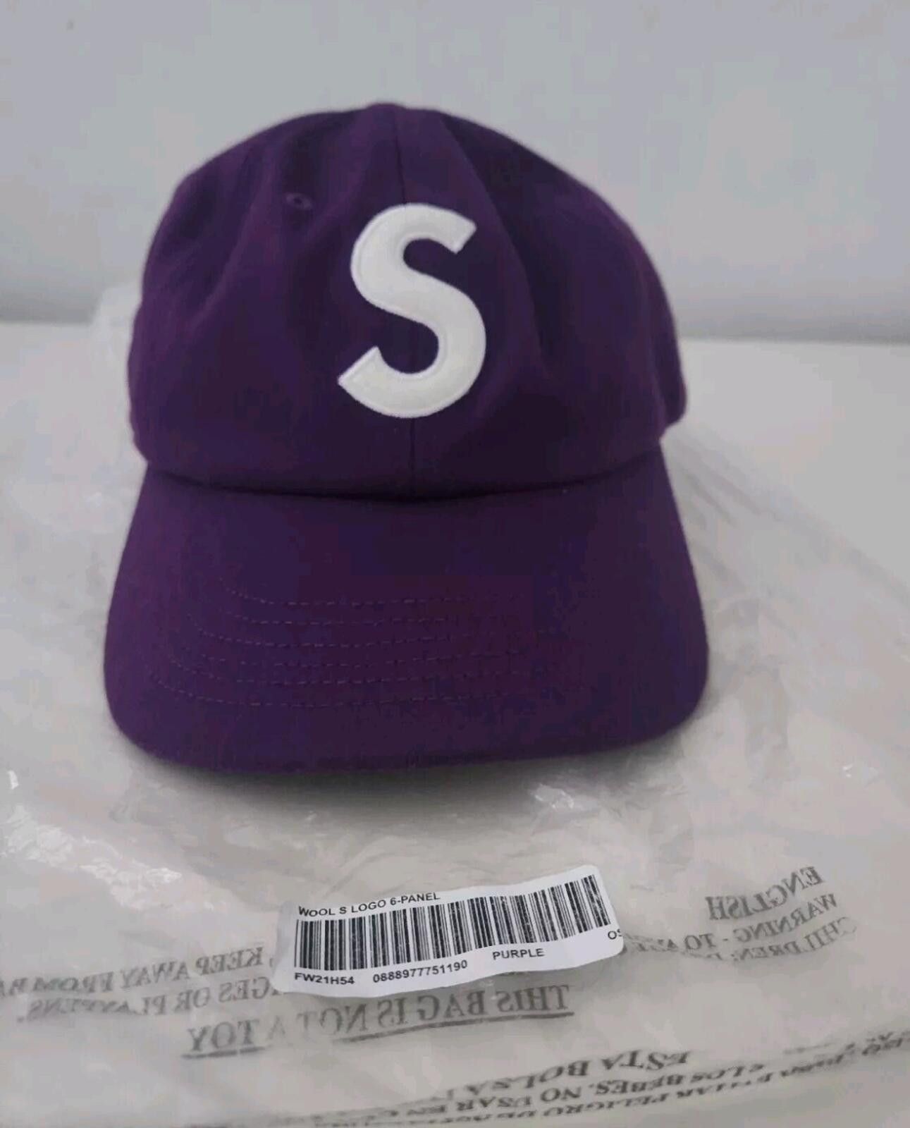 Supreme Supreme World Famous S Logo 6-Panel 'Purple' | Grailed