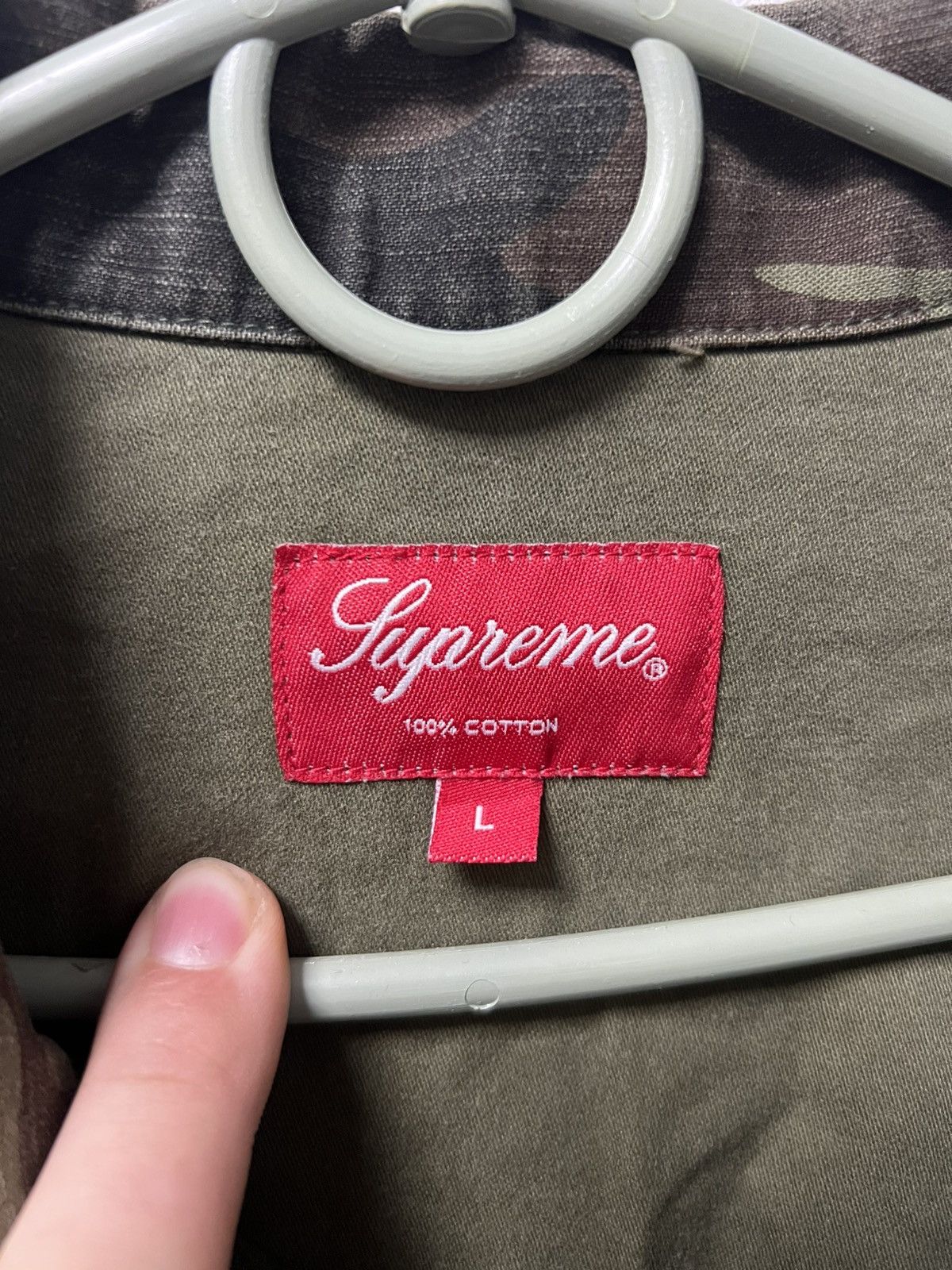 Supreme Supreme Military “Army” Overshirt Jacket Y2K Y8K Size US L / EU 52-54 / 3 - 4 Thumbnail