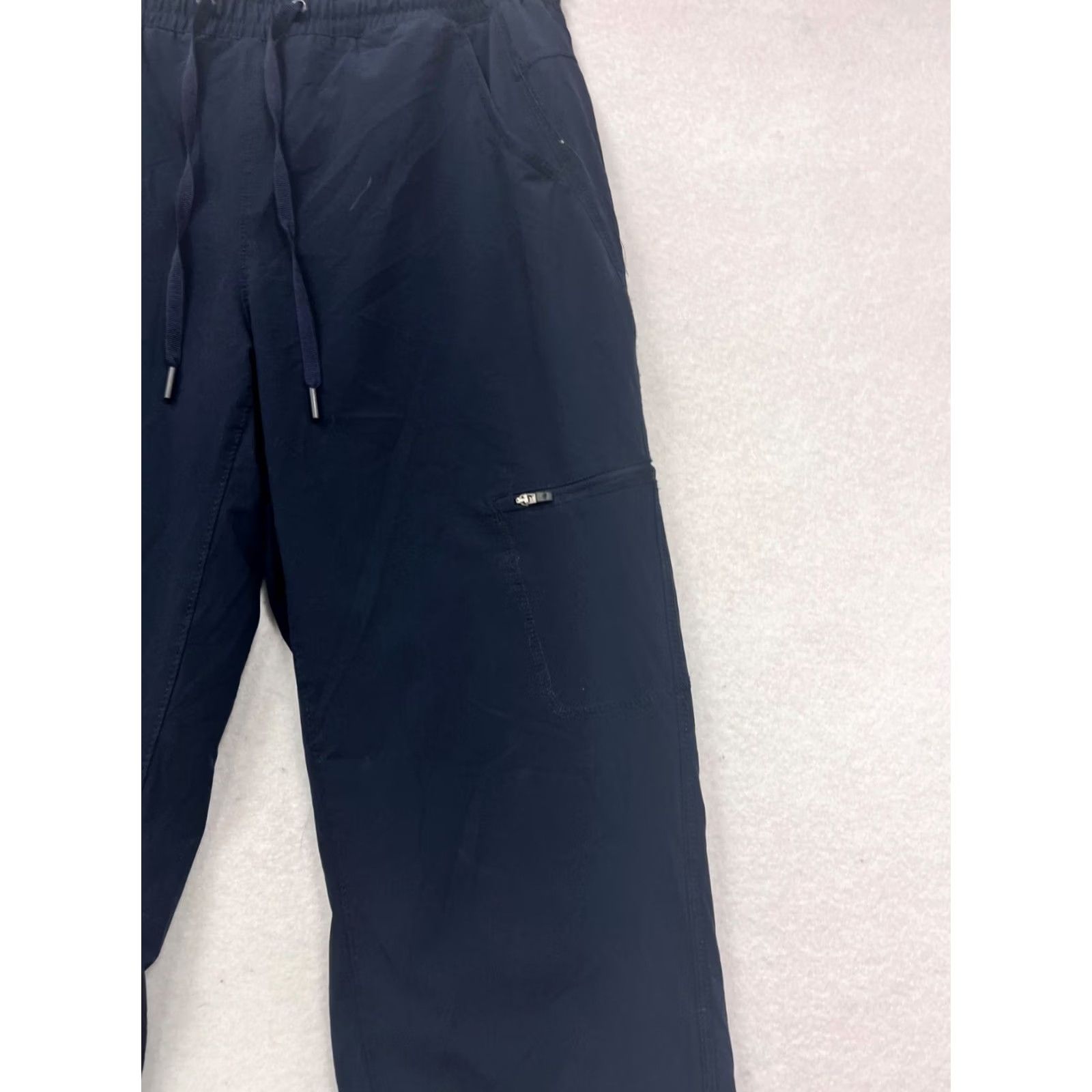 Eddie Bauer Eddie Bauer Jogger Pants Women's 6 Navy Blue Fleece Lined Athletic Activewear Size 28" / US 6 / IT 42 - 6 Thumbnail