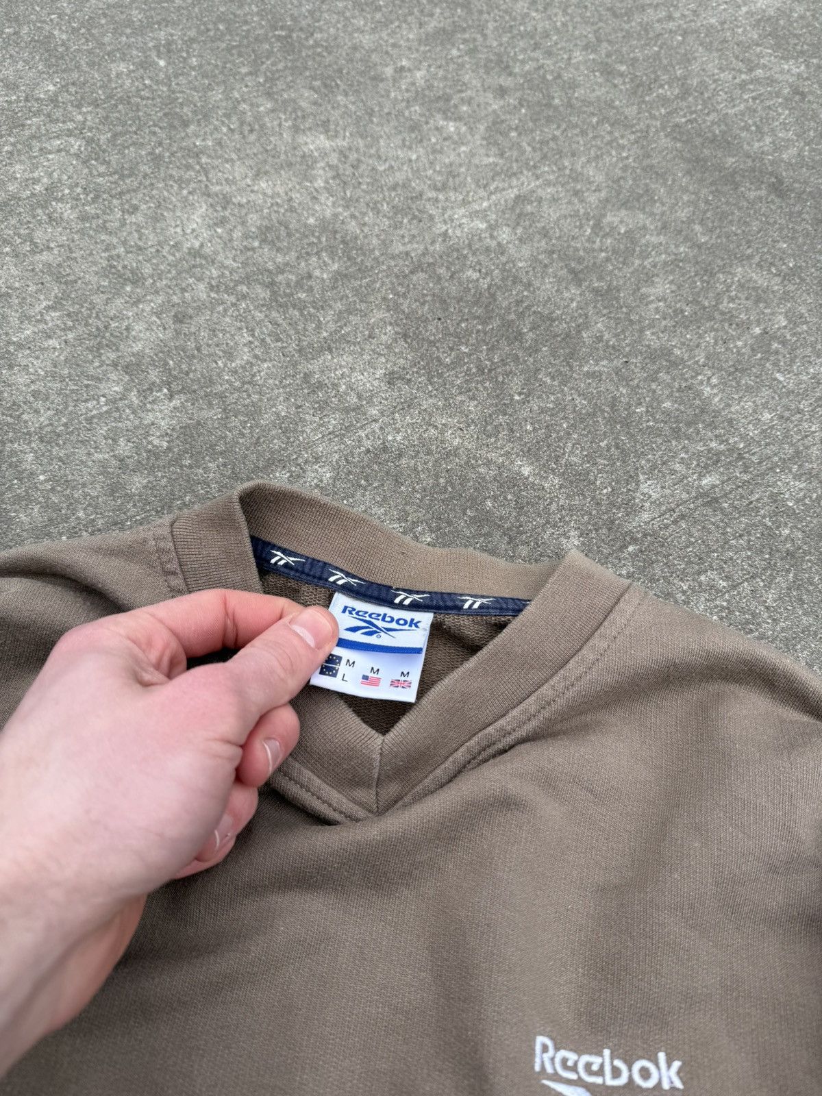 Other Vintage Reebok Y2K avantgarde streetwear sweatshirt Size US M / EU 48-50 / 2 - 10 Thumbnail