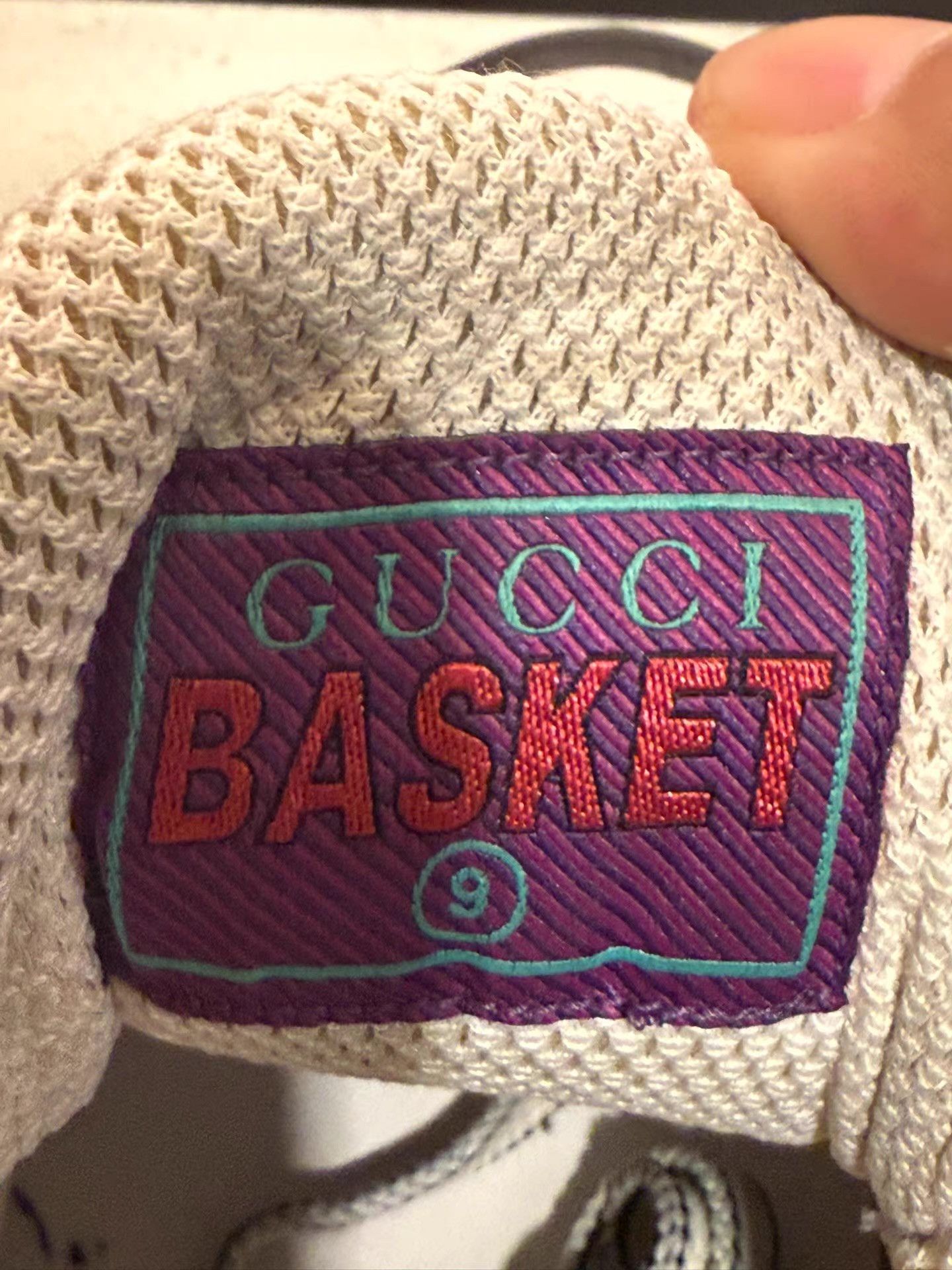 Gucci GUCCI Basket low-top lace-up fashion sneakers Ｑ20 Size US 9.5 / EU 42-43 - 6 Thumbnail