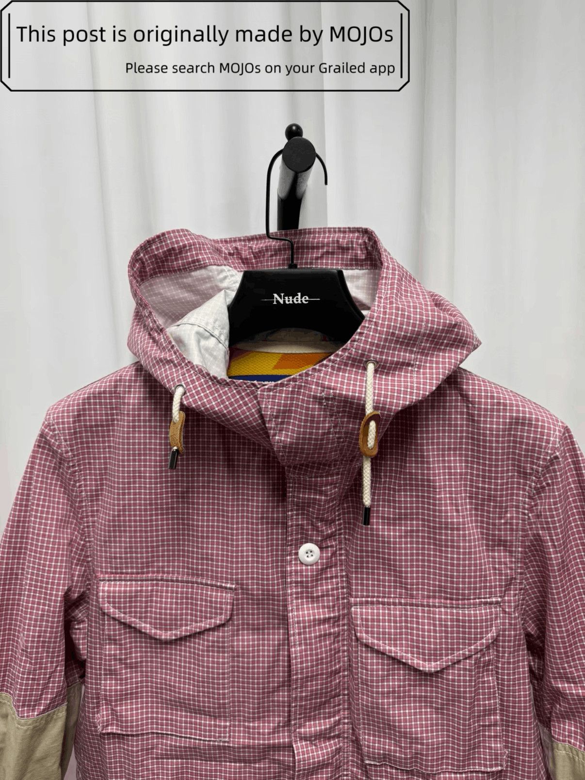 Junya Watanabe Junya Watanabe Pink Plaid Mountain Jacket mojos542026 Size US M / EU 48-50 / 2 - 2 Thumbnail
