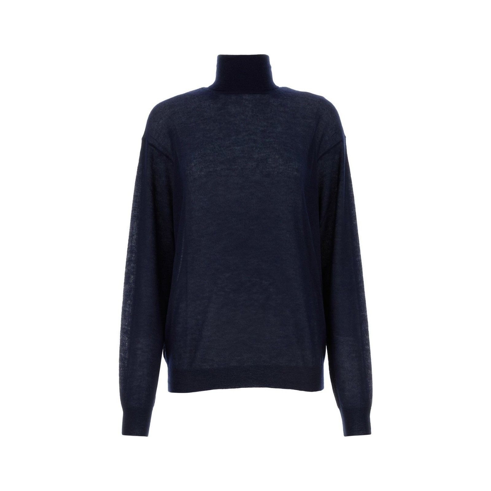 Prada PRADA Navy Blue Cashmere See-Through Sweater New & Authentic Size XL / US 12-14 / IT 48-50 - 1 Thumbnail