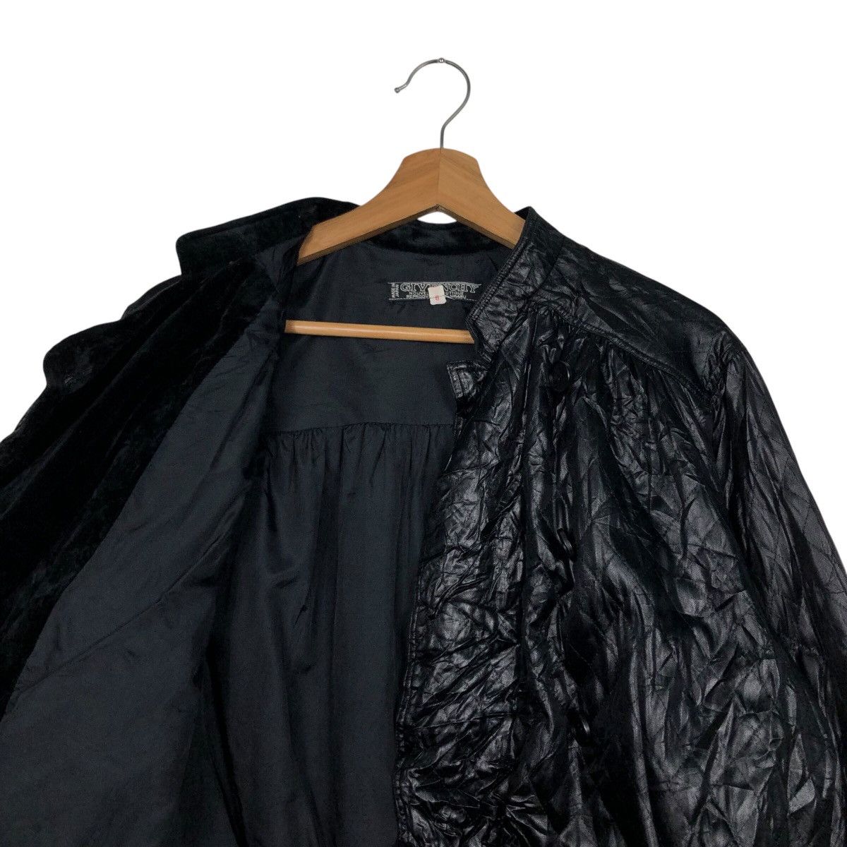 Givenchy × Japanese Brand × Vintage Vintage Biker Jacket Soft Leather Givenchy Nouvelle Boutique Size US M / EU 48-50 / 2 - 13 Thumbnail