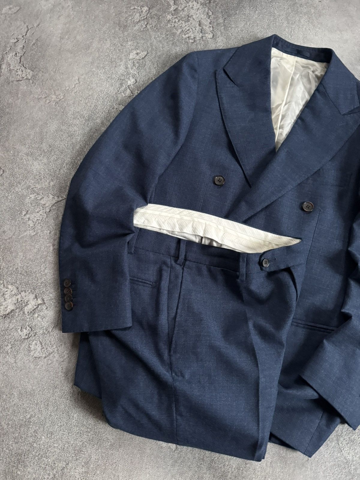 Suitsupply Suitsupply UK/USA36size suit blazer jacket & pants set 00s Size 36R - 3 Thumbnail