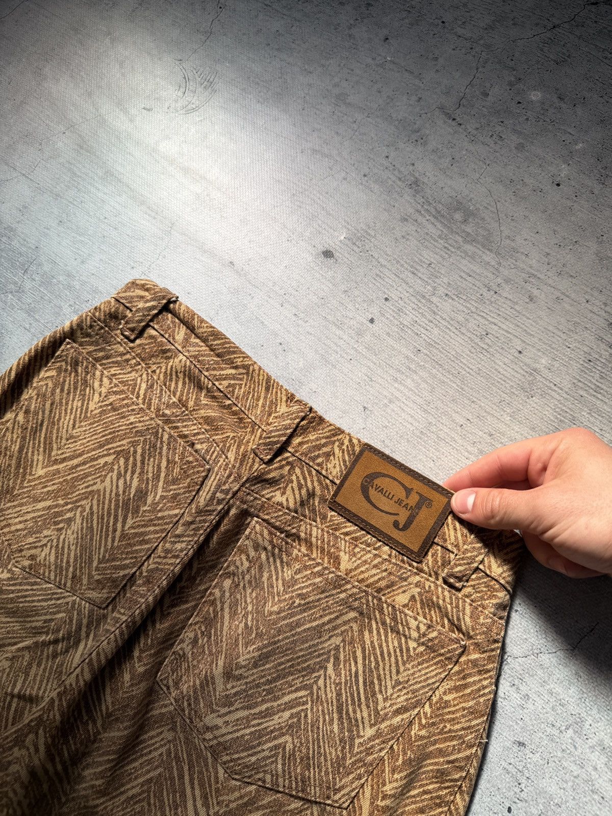 Roberto Cavalli Roberto Cavalli Jeans Pant Overall Print Size 28" / US 6 / IT 42 - 4 Thumbnail