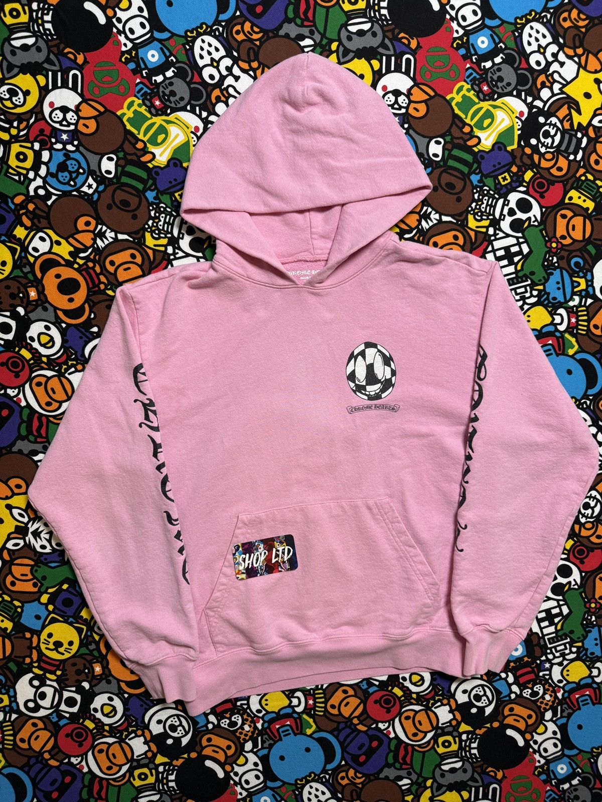 Chrome Hearts Chrome Hearts Pink Vanity Fair Pullover Hoodie Size US M / EU 48-50 / 2 - 3 Thumbnail