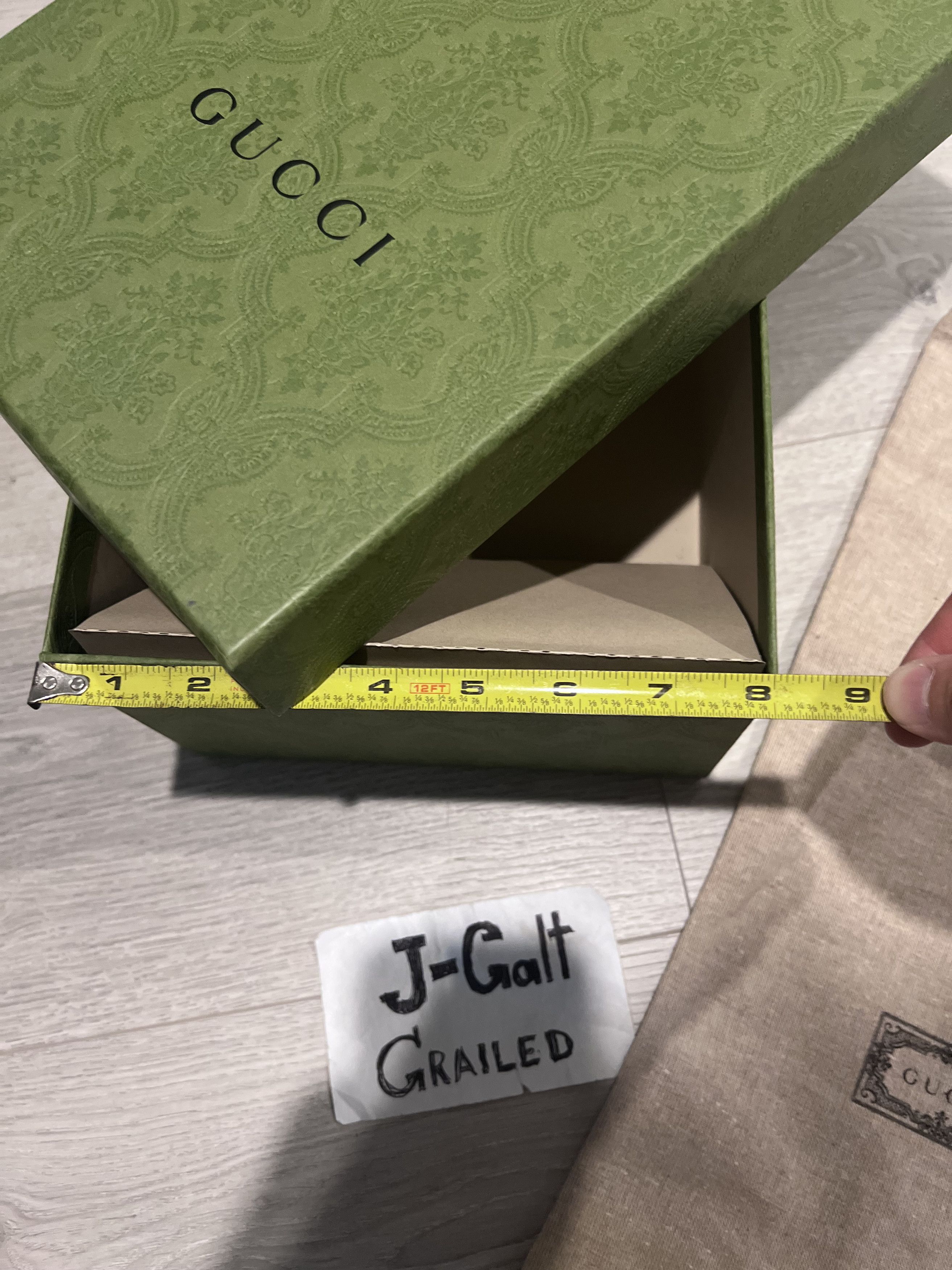 Gucci Gucci empty shoe box with duster Size ONE SIZE - 2 Thumbnail