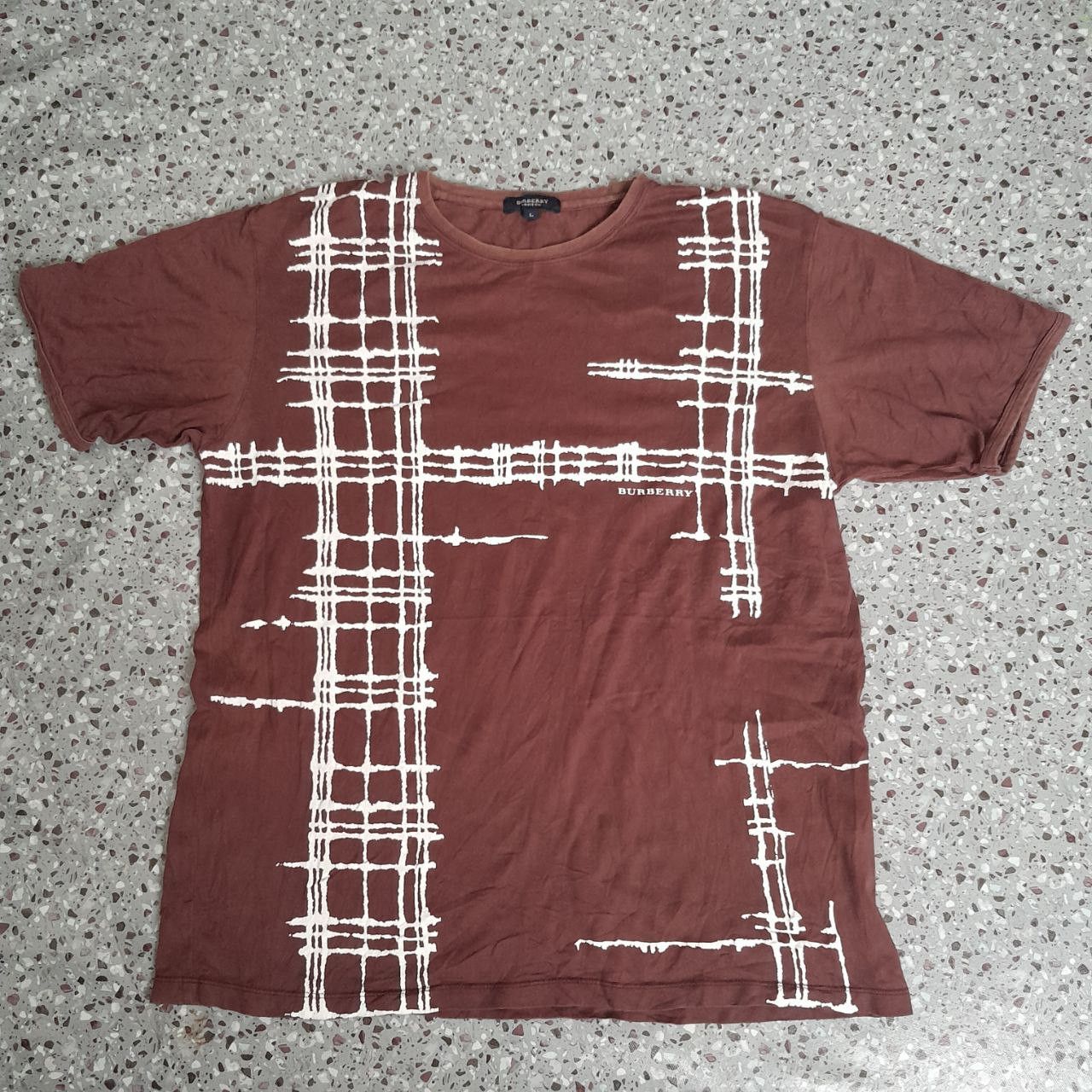 Burberry × Vintage BURBERRY VINTAGE T SHIRT Size US L / EU 52-54 / 3 - 1 Thumbnail