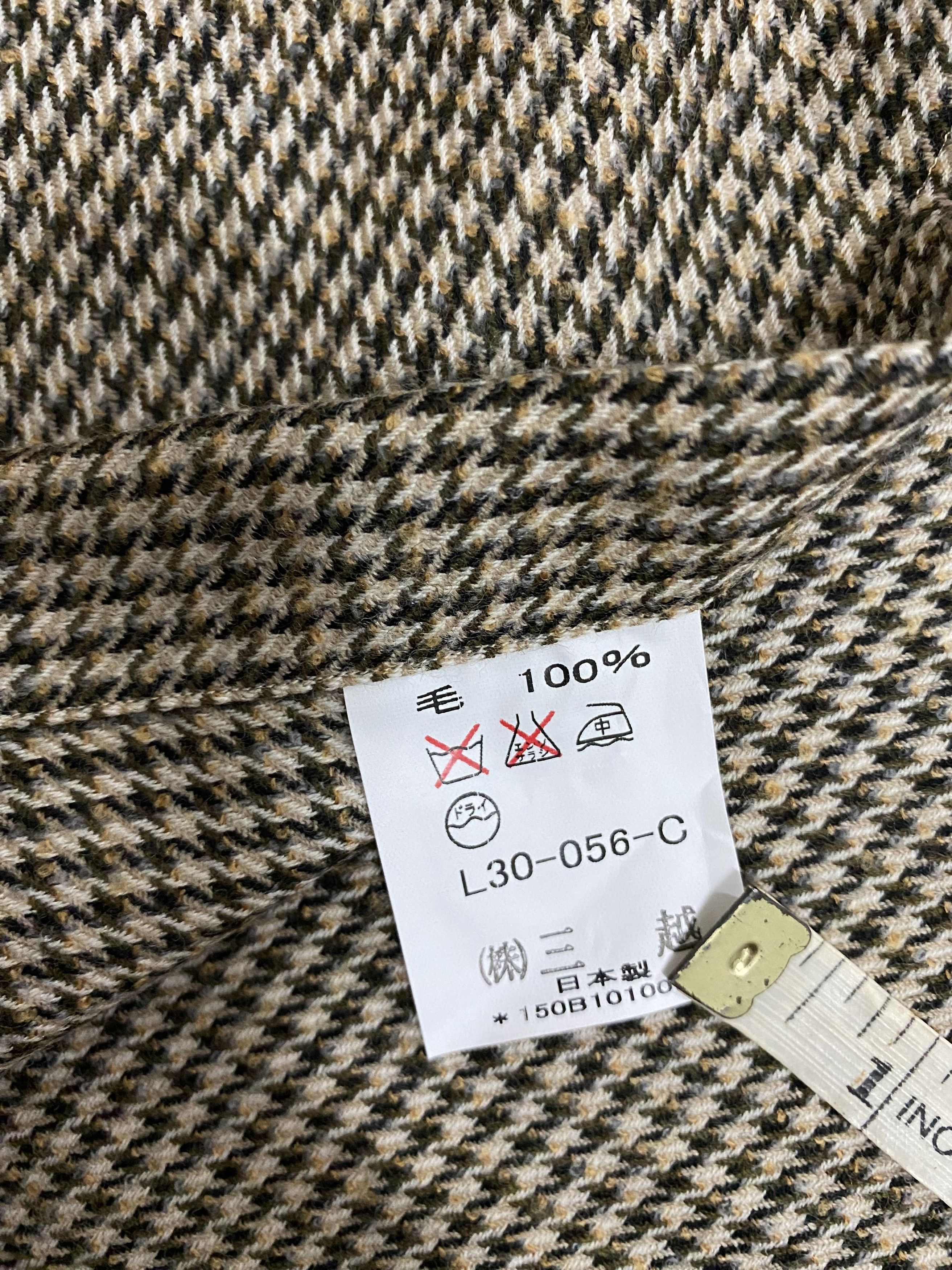 Lanvin Lanvin Mohair Small Checked Button Down Size US M / EU 48-50 / 2 - 5 Thumbnail