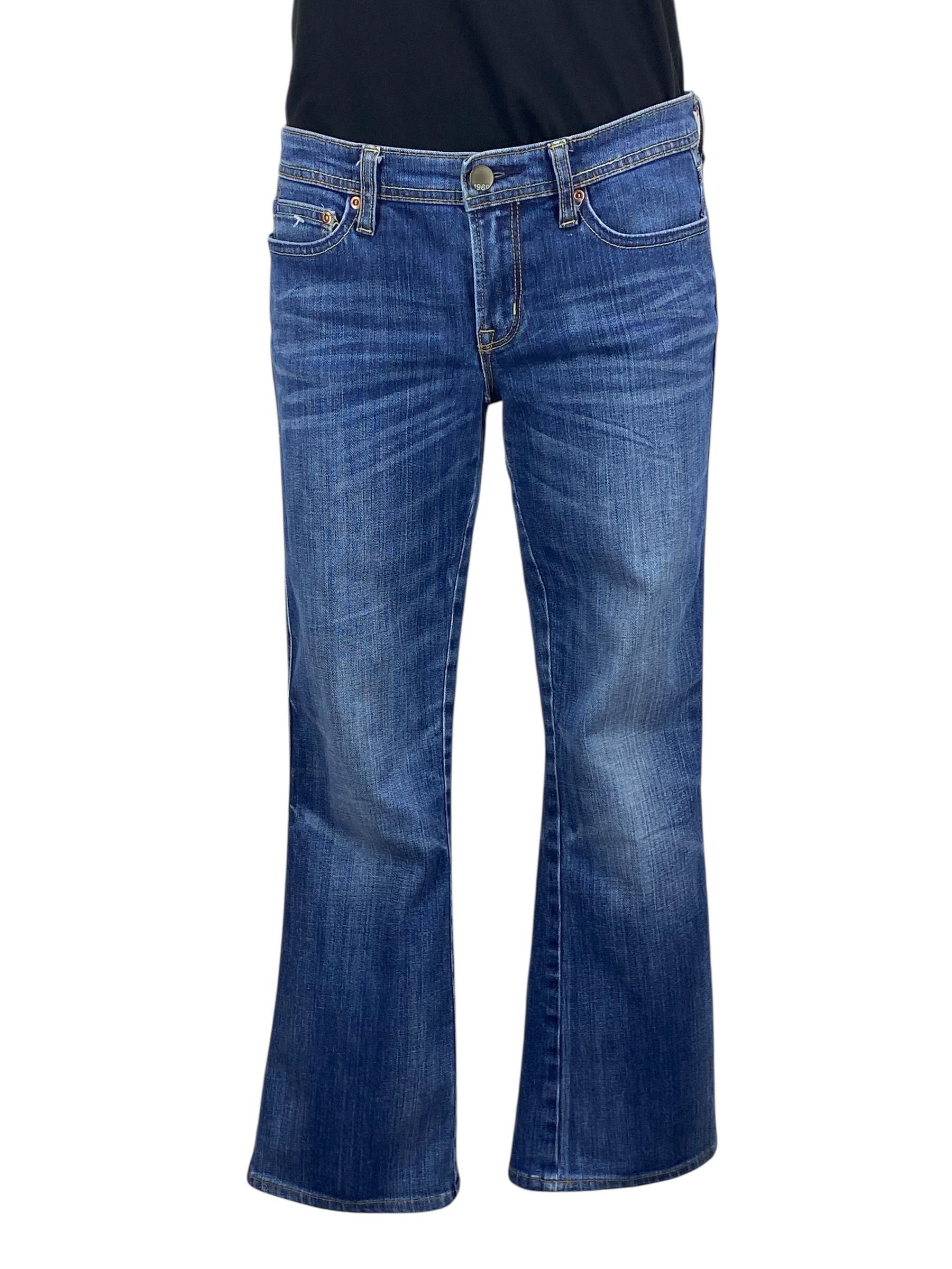 Gap Gap Low Rise Skinny Bootcut Jeans Size 26" / US 2 / IT 38 - 1 Thumbnail