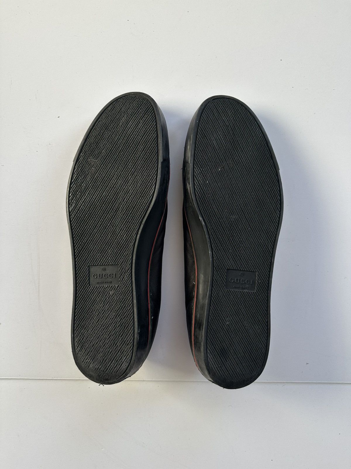 Gucci Low-Top Leather Sneakers Size US 10 / EU 43 - 5 Thumbnail