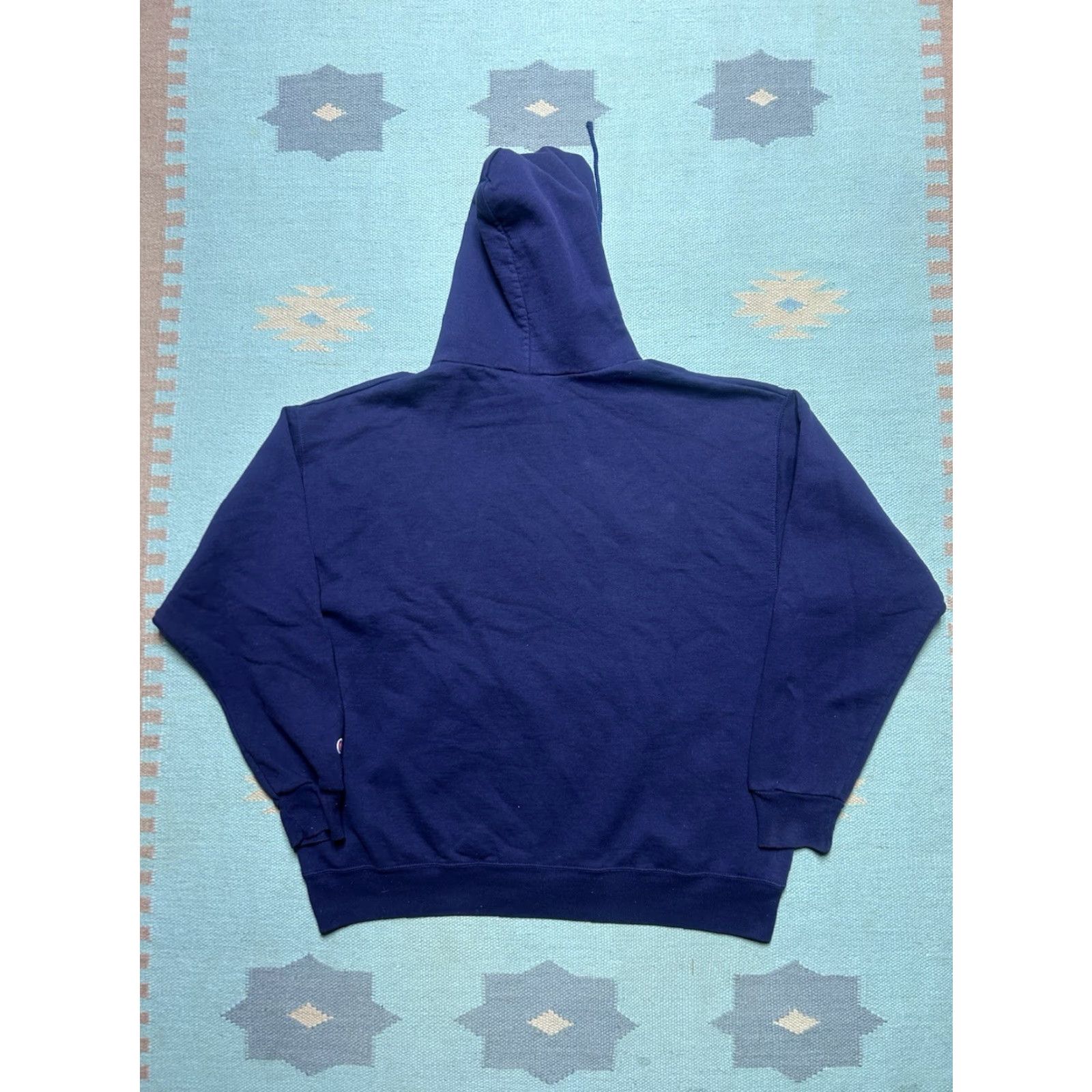 Champion VINTAGE Champion Hoodie Sweatshirt Full Zip Purple Logo Spell Out Large Mens L Size US L / EU 52-54 / 3 - 7 Thumbnail