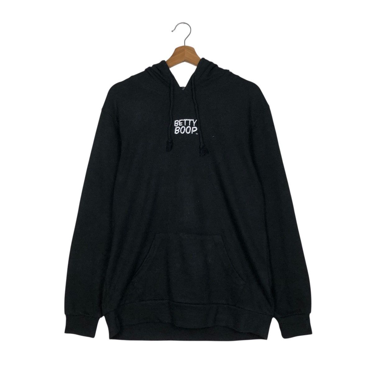Japanese Brand 📌Vintage Hoodie Pull Over Betty Boop Big Logo Design Size US L / EU 52-54 / 3 - 13 Thumbnail
