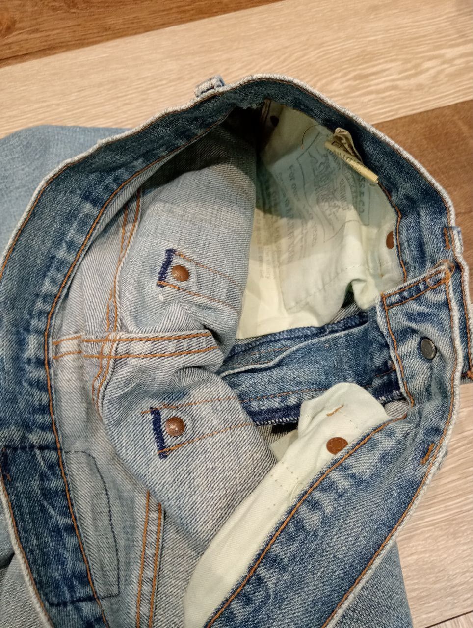 Levi's Vintage Clothing VINTAGE LEVI'S 502XX HIDDEN RIVETS CAPITAL E SELVEDGE JEANS Size US 29 - 14 Thumbnail