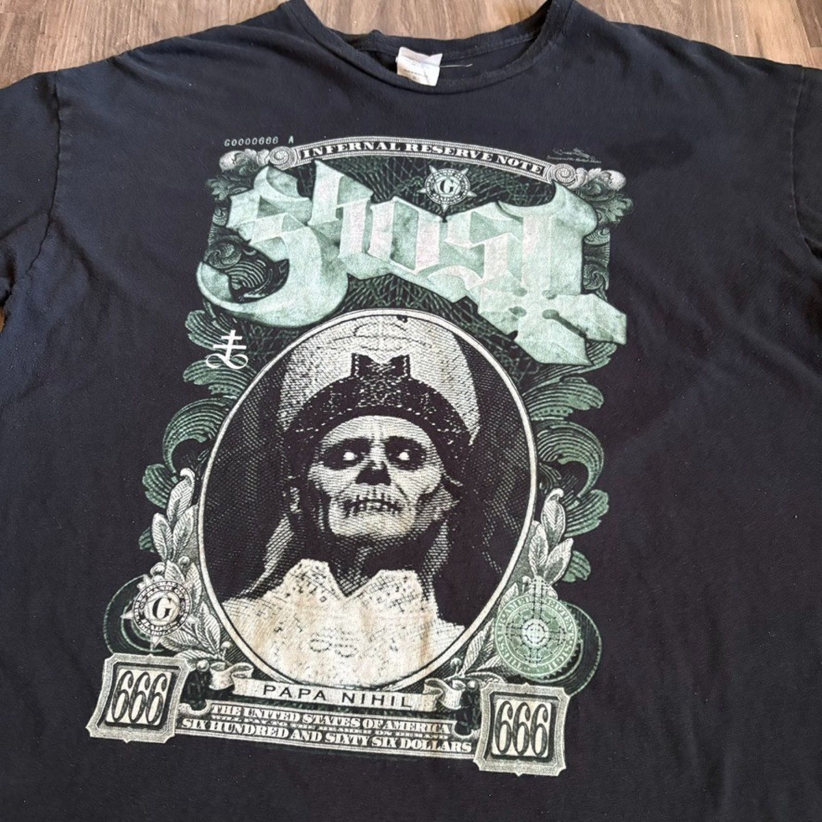 Vintage Ghost Band T-Shirt Men's Size XL 2018 Rats On The Road Size US XL / EU 56 / 4 - 4 Thumbnail