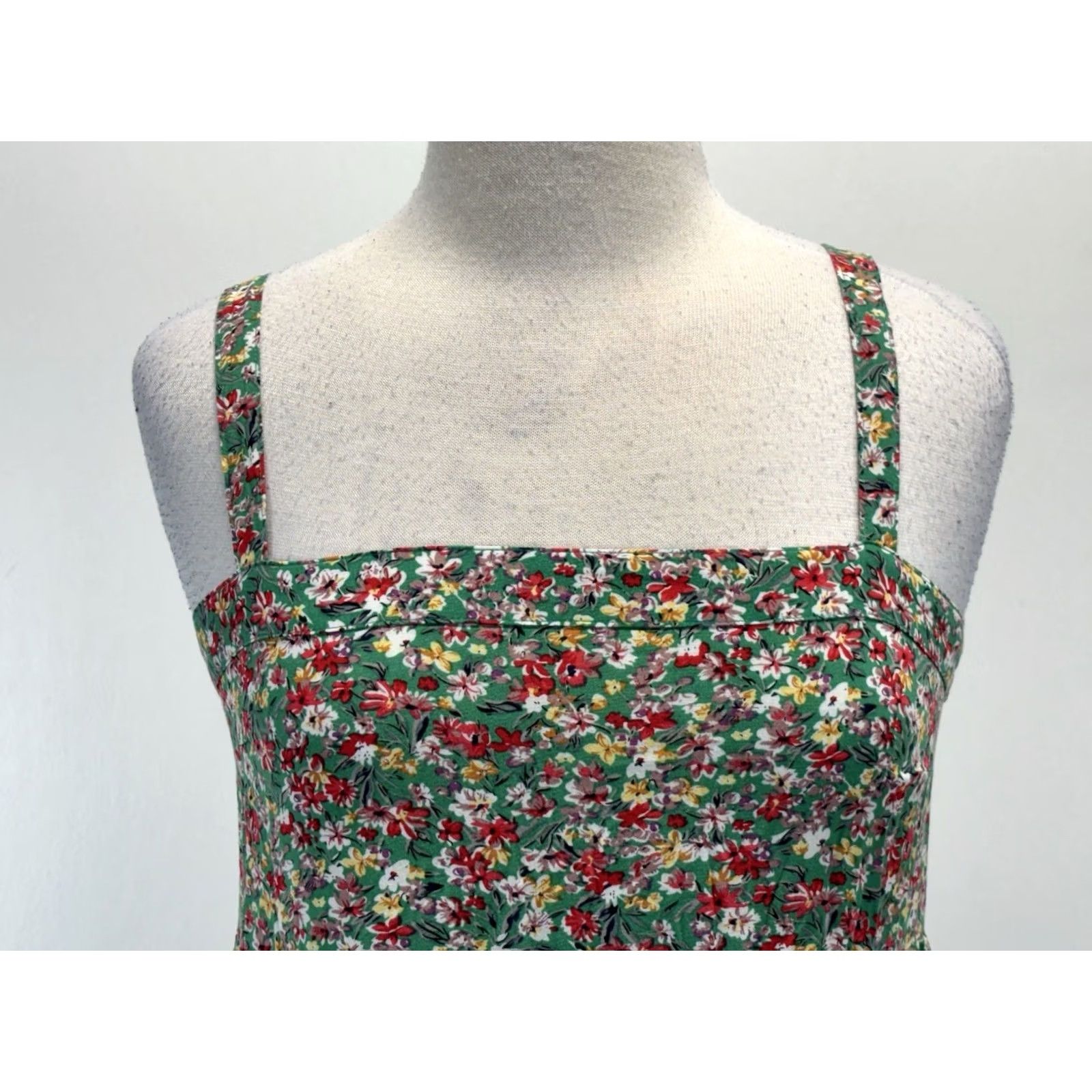 Vintage Natural Life Empire Waist Boho Cottagecore Floral Maxi Dress Women’s XS S Flowy Dress Size XS / US 0-2 / IT 36-38 - 5 Thumbnail