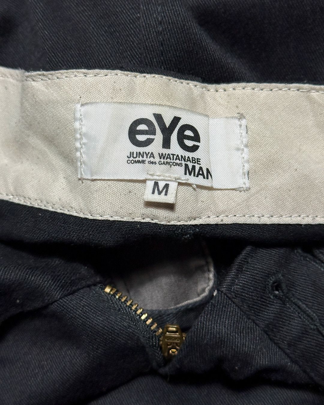 Comme des Garcons SS09 Dickies Cowhide Leather Trim 873 Cropped Pants Size US 34 / EU 50 - 9 Thumbnail