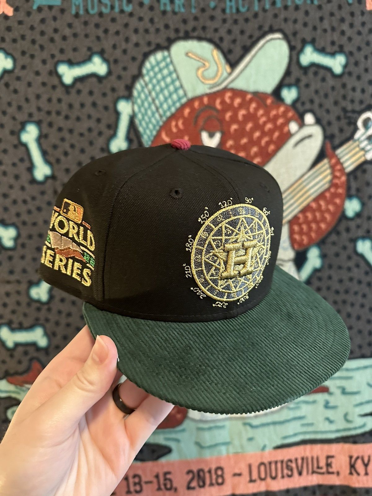 image of New Era Houston Astros 7 5/8 Tears Of The Kingdom Zelda in Black, Men's