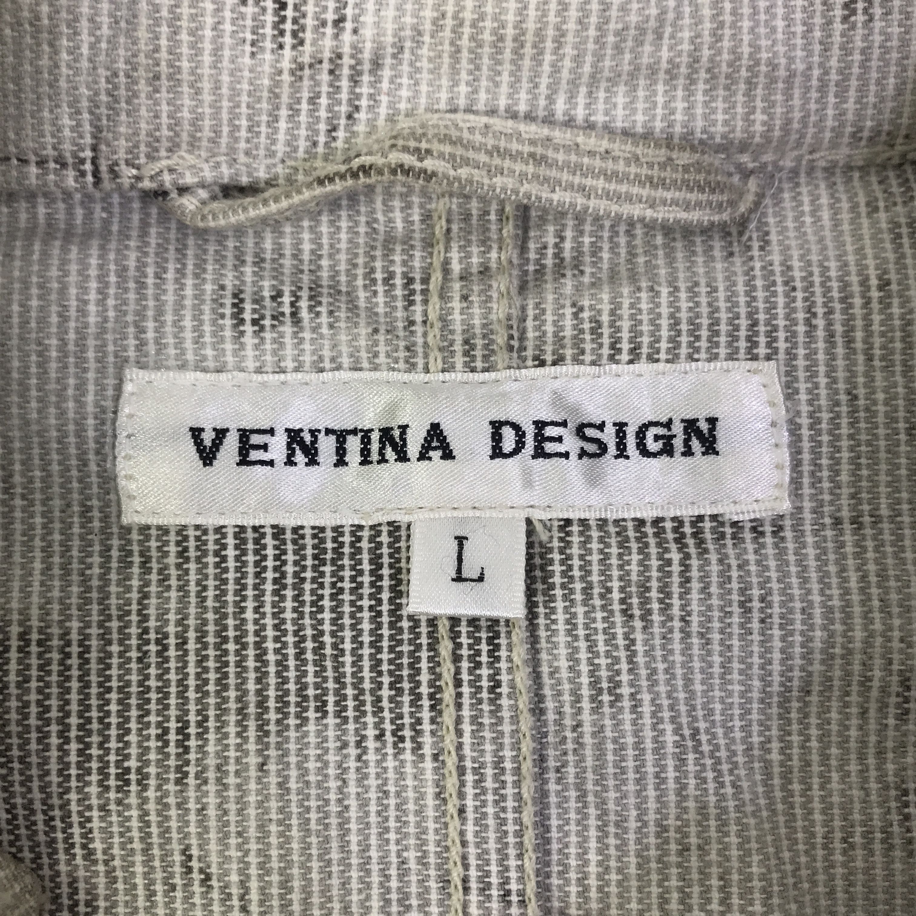 Japanese Brand Vintage Ventina Design Punk japan design Jacket K127B3 Size US L / EU 52-54 / 3 - 13 Thumbnail