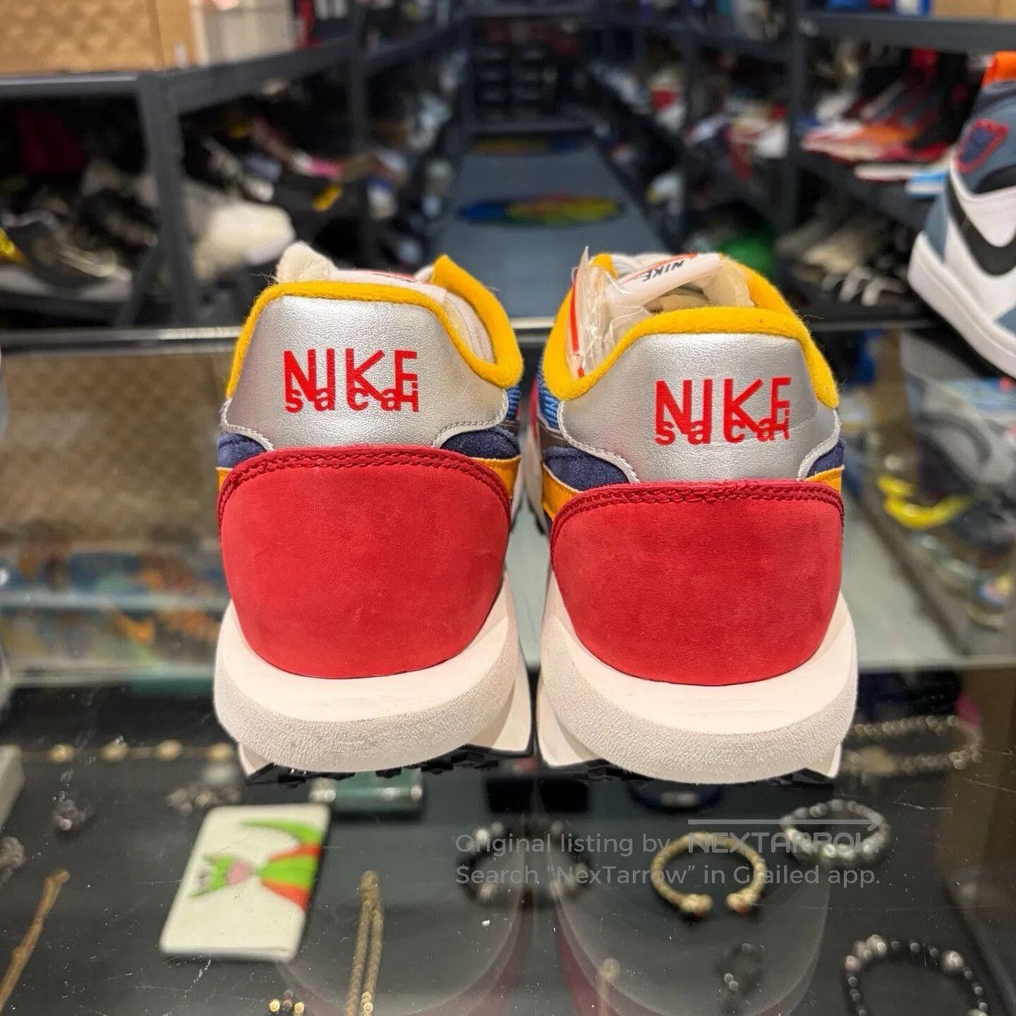 Sacai sacai x Nike LDWaffle Red Blue. Size US 11 / EU 44 - 3 Thumbnail