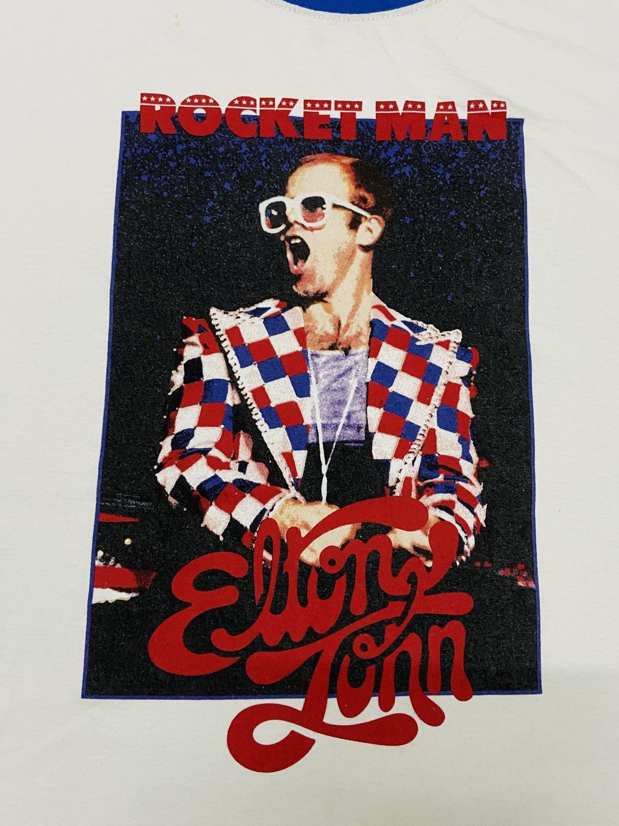 Band Tees ELTON JOHN ROCKET MAN TEE Size US XL / EU 56 / 4 - 12 Thumbnail